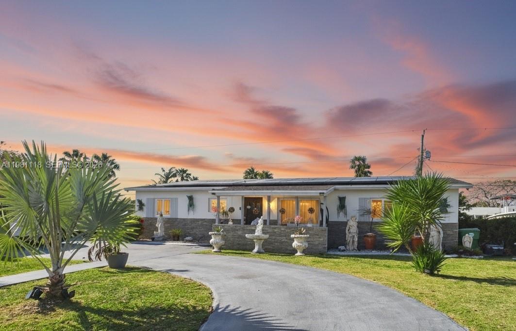 Are you looking for your dream home in the heart of Cutler Bay. This stunning, single-family residence boasts an array of modern updates and luxurious features, making it the perfect place to call home. This property does not have an HOA and features a beautifully updated interior with meticulous attention to detail. Key updates include a brand-new roof, new impact windows, and a newer air conditioning system. The home is appointed with new flooring throughout, and the bathrooms have been elegantly remodeled with modern fixtures and finishes. The large yard offers ample room for a pool, truck, and boat. The home's actual square footage is larger than what is stated on the tax roll, and no flood insurance is required. There is also income potential with a minor investment. 
Don't miss this opportunity to own a beautifully updated home.