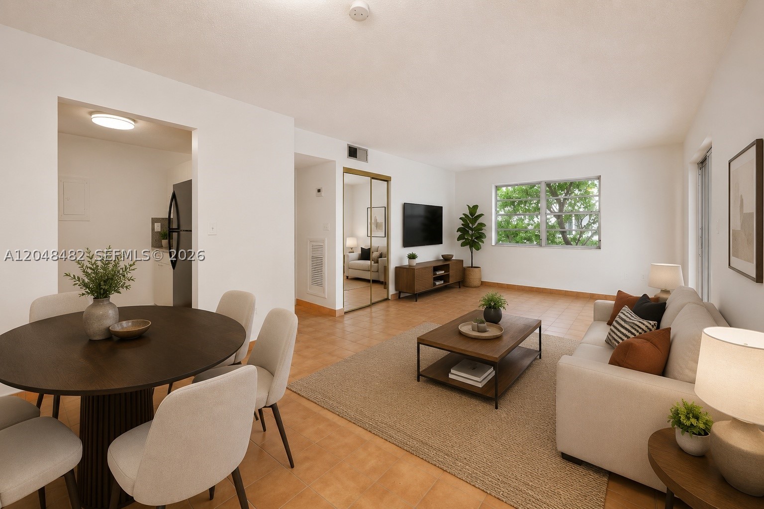 Bright and spacious 2-bedroom, 1-bathroom condo on the top (4th) floor of a secure, gated building in Little Havana, just minutes from loanDepot Park and Calle Ocho. This well-maintained residence offers one assigned parking space and no neighbors overhead. The building has already passed its 40-year recertification (completed in 2022), giving buyers extra peace of mind.

Little Havana is one of Miami's most iconic and culturally vibrant neighborhoods, known for its lively Cuban heritage, colorful street art, cigar shops, and authentic restaurants along Calle Ocho. Living here means being at the center of the action during Marlins game days, the annual Calle Ocho Festival, and Viernes Culturales, while still enjoying quick access to Downtown Miami, Brickell, and Coral Gables.

The unit's top-floor position offers added privacy and natural light throughout the day. With supermarkets, shops, churches, and public transportation all within walking distance, this is an ideal option for a first-time buyer, a pied-à-terre, or an investor looking to add a low-maintenance property in a high-demand rental corridor. Don't miss the opportunity to own in one of Miami's most sought-after and rapidly appreciating urban neighborhoods.