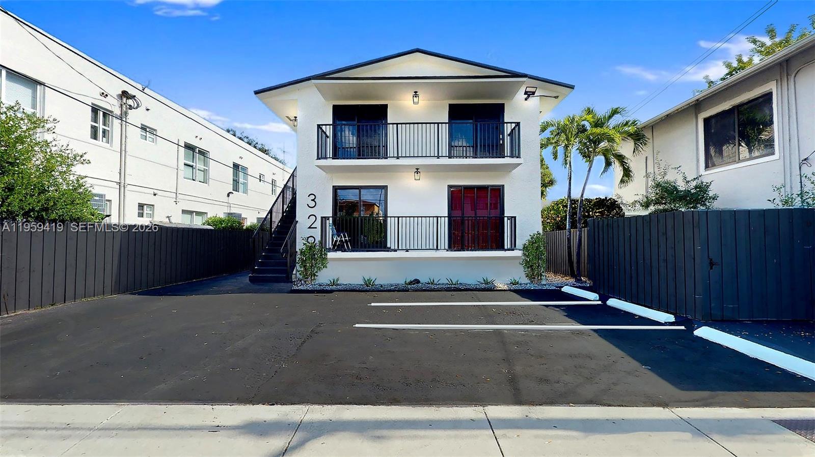 Alerio Group is proud to exclusively present 329 SW 9th ST Street, a boutique 4-unit multifamily property located in the heart of Little Havana.

This meticulously maintained asset features four 2-bedroom, 1-bath units, currently rented at $2,250 x 2 and 2x @ $2275, delivering high in-place income at a 5.5% CAP rate with upside potential. The property has undergone extensive upgrades both inside and out. All of the unit interiors have been fully remodeled and include impact windows, a new roof, central air conditioning in all units, six on-site parking spaces, new asphalt paving, a new fence including dumpster enclosure, and new railings. All work was done with permits. Additional income is generated through on-site coin-operated laundry (1 new washer / 1 dryer).

Designed for ease of ownership, this low-maintenance building is simple to manage and offers the ability to further increase rents. All tenants are secured with annual leases except one MTM lease.
Located in one of the strongest rental markets in the country, this Little Havana multifamily asset offers durable cash flow, inflation resistance, and long-term appreciation potential. This offering will not last.
