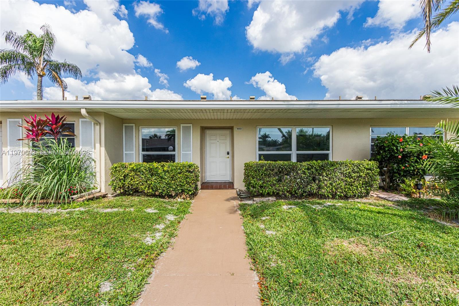Beautiful 2-bedroom, 2-bath residence located in the gated 55+ community of Boca Lakes. This remodeled home features oversized tile, upgraded kitchen chef's kitchen and upgraded bathrooms with a modern touch. Enjoy the peace of mind with Impact Windows and Doors, as well as a recently replaced A/C unit. It also boasts a functional layout with spacious living and dining areas, generous bedroom sizes, and a screened patio for added convenience and storage. The bright interior offers comfortable living spaces perfect for entertaining or relaxing. Enjoy the privacy and security of a gated community in a desirable Boca Raton location. Special Assessment to be paid by seller at closing.