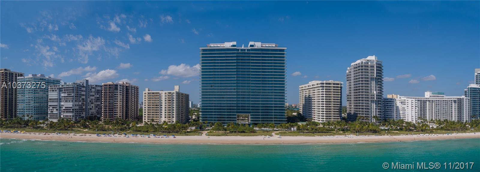 Beautiful 3 bedroom flow-through corner unit with views of both the inter coastal and the beach in luxurious Bal Harbour.