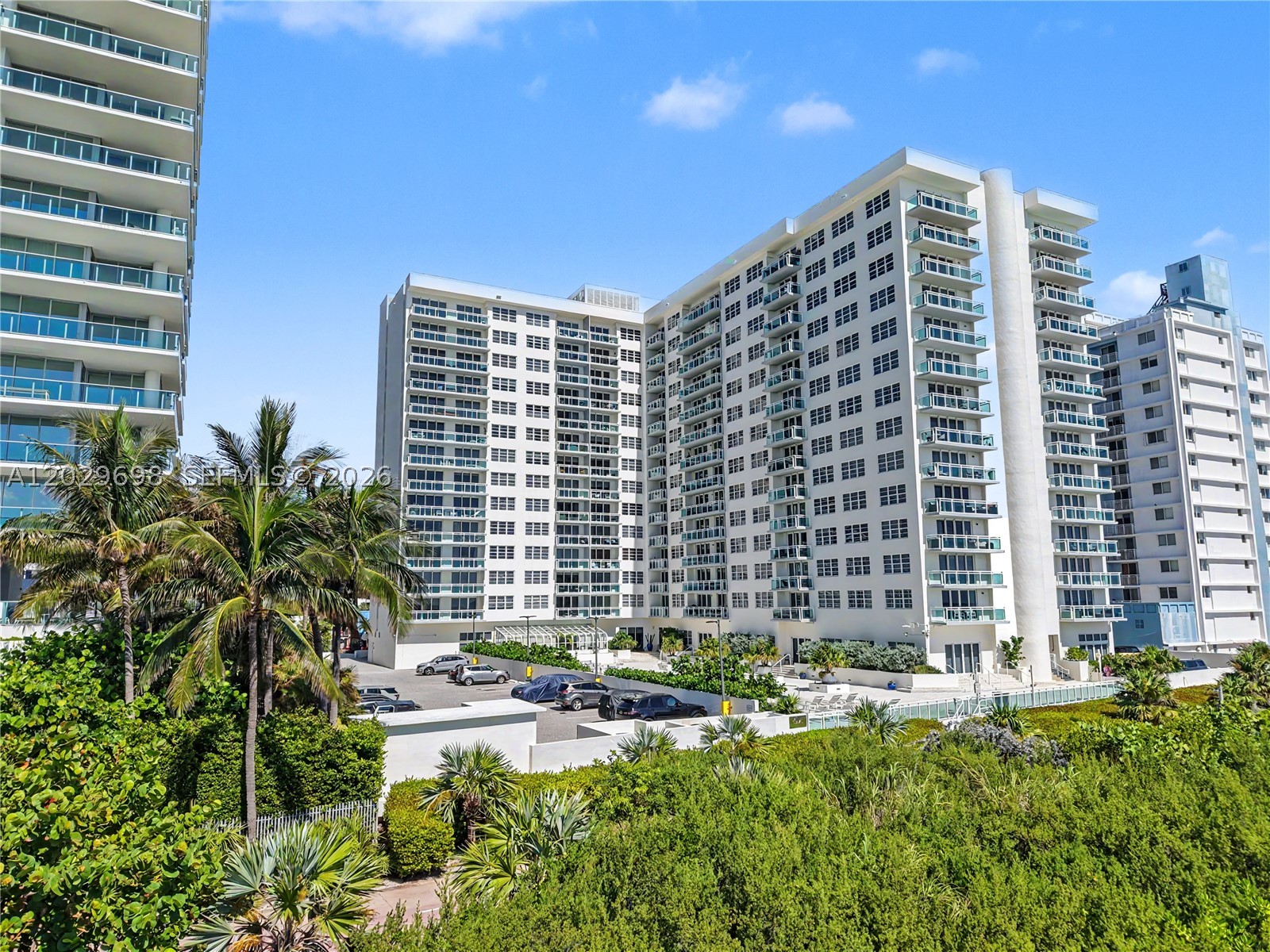 Oceanfront Living at The Collins, Miami Beach. A rare combination of oceanfront location, outstanding amenities, convenience and flexibility. Enjoy resort-style living from this beautifully positioned 6th floor residence, an oceanfront boutique building designed by renowned architect Morris Lapidus. This spacious 2-bedroom, 2-bath condo offers ocean views, abundant natural light, an open floor plan, ceramic tile flooring, and one of the largest balconies in the building—perfect for enjoying sunrise mornings and ocean breezes. Features include a granite kitchen, full-size washer and dryer, abundant closet space, and a large primary suite with Roman tub, dual vanities, shower, and water closet. Assigned covered parking is included. Residents enjoy direct beach access, a heated oceanfront pool, fitness center, sauna, steam room, social and business rooms, valet service, on-site management, and 24/7 concierge. Maintenance includes cable and internet. Located directly on the Miami Beach Boardwalk in desirable North Beach, just steps from restaurants, cafés, shops, markets, and the iconic North Beach Bandshell, with easy access to the Bal Harbour Shops and South Beach. Pet friendly with a flexible rental policy allowing 30-day leases up to four times annually, making it an excellent opportunity for both end users and investors. The Collins has been fully renovated, with assessments paid and milestone/SIRS compliance completed. All information deemed reliable but is not guaranteed.