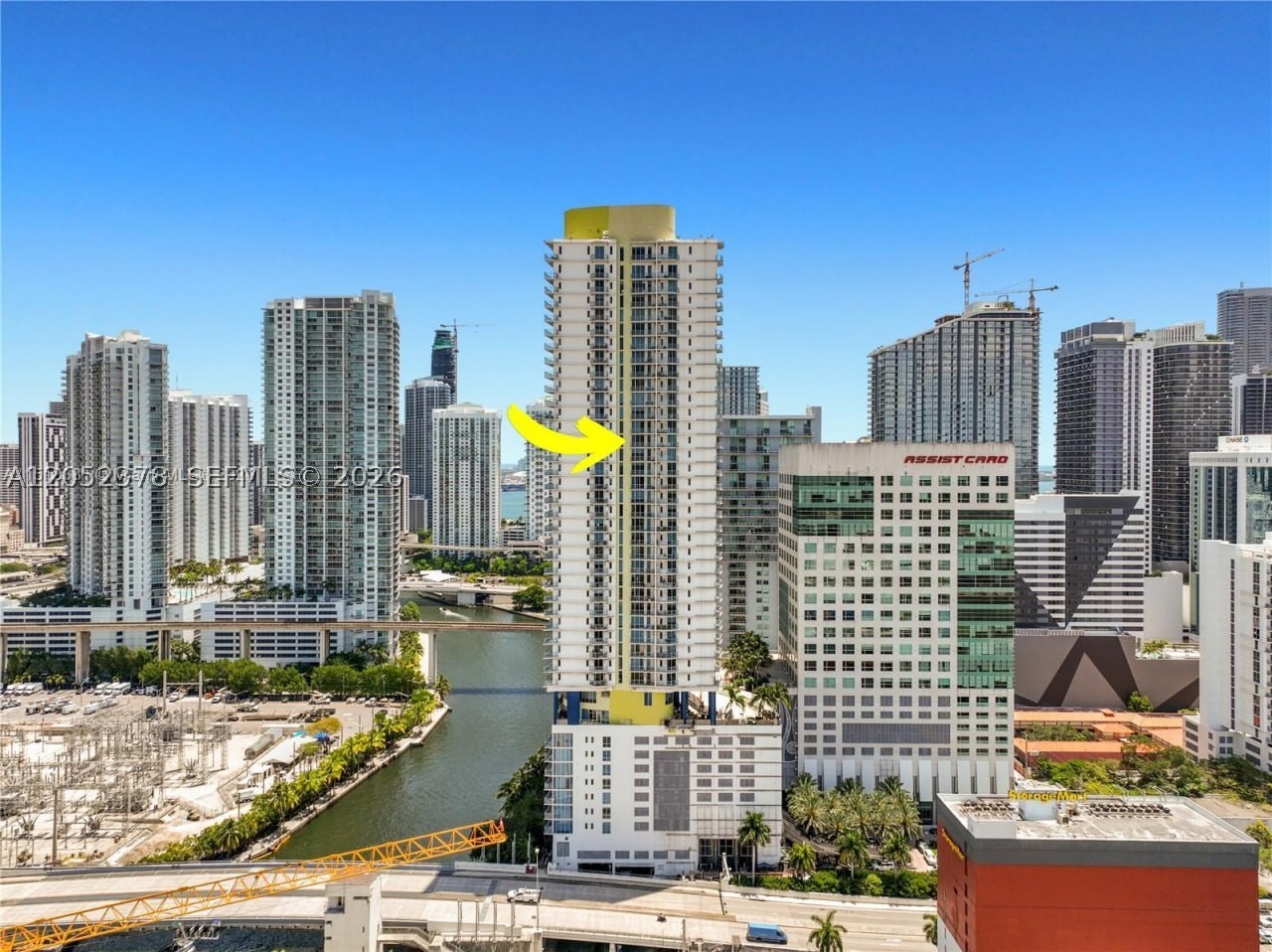 $5,000 Seller Concession! Experience the best of Brickell waterfront living at Latitude on the River. This spacious studio lives like a junior one-bedroom and offers breathtaking sunset views of the Miami River, Biscayne Bay, and the glittering Miami skyline from your private balcony. Floor-to-ceiling impact glass and 9-foot ceilings fill the home with natural light, while the thoughtfully designed interior features a Snaidero Italian kitchen with stainless steel appliances, granite countertops, new kitchen flooring, a marble bathroom, oversized walk-in closet, and in-unit washer and dryer. Enjoy resort-style amenities including 24-hour concierge and security, a two-story fitness center with saunas, yoga lawn, business center, and waterfront social spaces. Even better, the building's stunning new resort-style pool/jacuzzi renovation is nearly complete, making now an ideal time to purchase before this exciting enhancement is unveiled. Perfectly located along the Miami Riverwalk, you're just steps from Brickell City Centre, Mary Brickell Village, world-class restaurants, shopping, nightlife, Metromover, and Metrorail. Pet-friendly with a low HOA, this residence offers exceptional value in one of Miami's most desirable neighborhoods. To make this opportunity even more attractive, the seller is offering a $5,000 concession toward closing costs or an interest rate buydown. Luxury, location, lifestyle, and incredible views await!