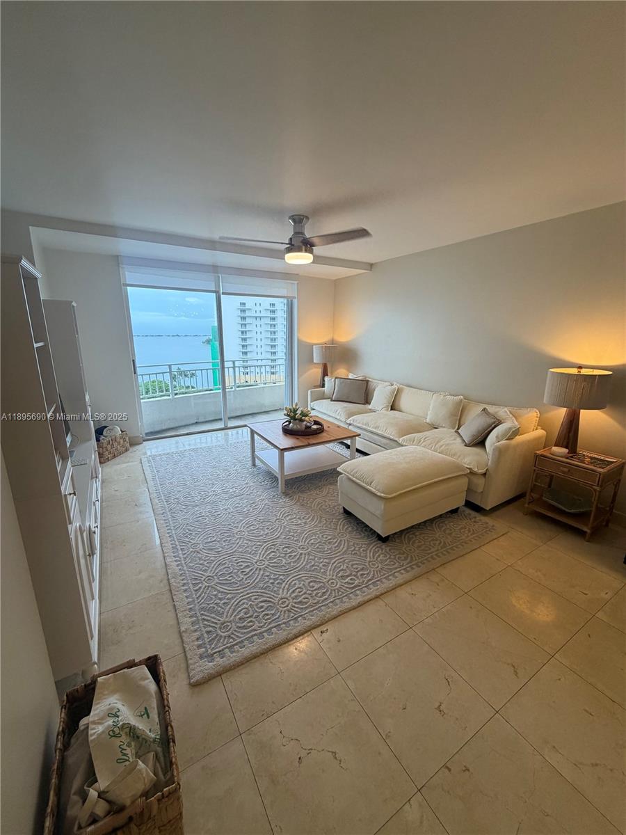 Welcome to your new home on the 15th floor with beautiful, direct views of the bay. This spacious 1-bedroom, 1-bath condo is located on exclusive Brickell Key — offering the perfect mix of privacy and convenience. You’ll be just minutes from all the restaurants, shops, and excitement of Brickell, while still enjoying the calm and quiet of island living.The unit features marble floors in the living area, vinyl floors in the bedroom, and plenty of natural light throughout. You’ll also love the generous closet space and the convenience of a Brand New washer/dryer combo unit. If you’re looking for a bright, comfortable space in one of Miami’s most desirable locations, this is it.