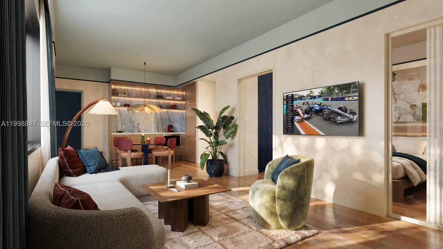 Now Accepting Contracts – DUOS Wynwood

DUOS Wynwood is a boutique hotel condominium purpose-built for short-term rentals, blending residential privacy with a hospitality-driven experience. Studio, one-, and two-bedroom layouts offer thoughtfully designed zones for living, working, and sleeping.
Delivered fully furnished and curated by AvroKO, each residence features warm, modern materials inspired by Wynwood’s creative culture. Custom millwork maximizes storage, while designer furnishings and integrated technology provide a refined, move-in-ready environment.
Interiors include luxury plank flooring, 8.5- to 9-foot ceilings, and oversized, acoustically insulated impact windows. Kitchenettes feature custom cabinetry, open shelving, and integrated appliances. Bathrooms offer walk-in showers, custom vanities, and refined tile finishes.
Designed by MKDA with interiors by AvroKO, DUOS Wynwood is an exclusive collection of 49 fully furnished hotel condominiums with no rental restrictions.
Amenities include a landscaped paseo, café and lobby lounge, fitness center, and co-working suite. Adjacent access to The Grotto wellness space features a cold plunge, steam, sauna, and mineral pool.
Located in the heart of Wynwood near dining, galleries, and nightlife, with easy access to the Design District, Downtown, Brickell, Miami Beach, and the airport.