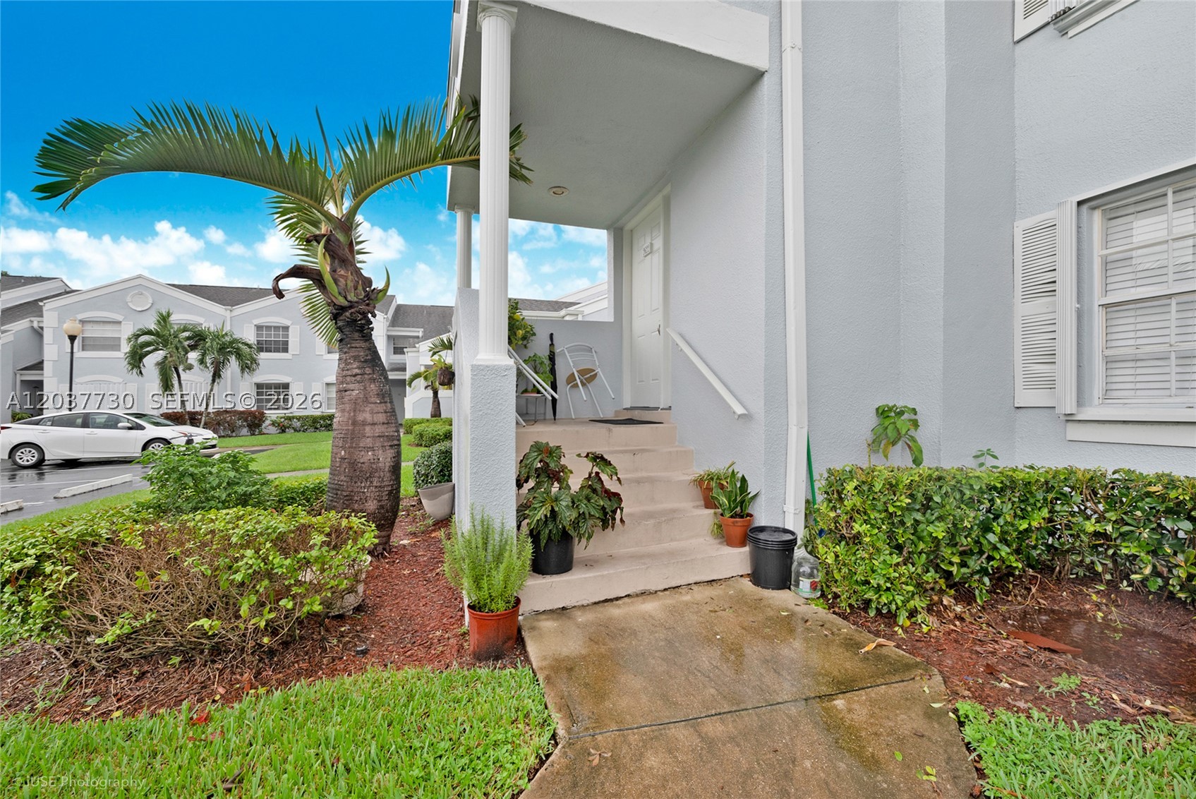 Basic cable and WIFI included 3 parking spaces Welcome to your new sanctuary in this gated community, where convenience meets comfort in this delightful 3/2 bathroom condo! This charming retreat is perfectly designed to cater to your every need, boasting spacious living areas. Oversized Master with its private bathroom and walk in closet. This cozy sunlit home has ample storage. The kitchen has newly renovated quartz counter tops and cabinets making it a breeze to cook up dinner. This property also includes basic cable, internet, water, alarm system, 3 parking spaces and membership to sought out Royal Palm Club House.Outdoors, seize the day with nearby attractions that promise leisure and convenience. A brief stroll takes you to the Butterfly Park, a green paradise perfect for picnics or a morning jog. Tot lots in the community as well as Tennis courts.For the kids, Keys Gate Charter High School offers excellent educational opportunities mere minutes from your doorstep, making morning drop-offs a pinch of a task. Public transportation options abound with E Palm Dr & SW 167 Av bus station nearby, ensuring your connectivity to the greater Homestead area.This condo is not just a place to live it's a lifestyle choice, offering the perfect blend of privacy, convenience, and recreation. Come, make it yours today.