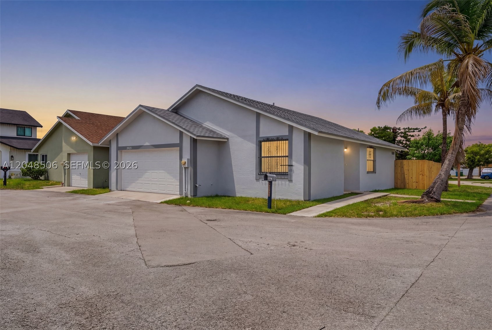 Beautiful, spacious corner-unit home in desirable Greenwood Villas!  This move-in-ready residence features 2 generously sized bedrooms, 2 updated bathrooms, and a large 2 car garage with excellent potential for conversion to additional living space (subject to applicable approvals).  Enjoy a brand-new roof, all-new appliances, updated finishes throughout, and an open -concept kitchen with abundant counter space.  The private fenced backyard is perfect for entertaining, pets or relaxing outdoors.  Conveniently located near shopping, dining, parks and major highways.  A must see!