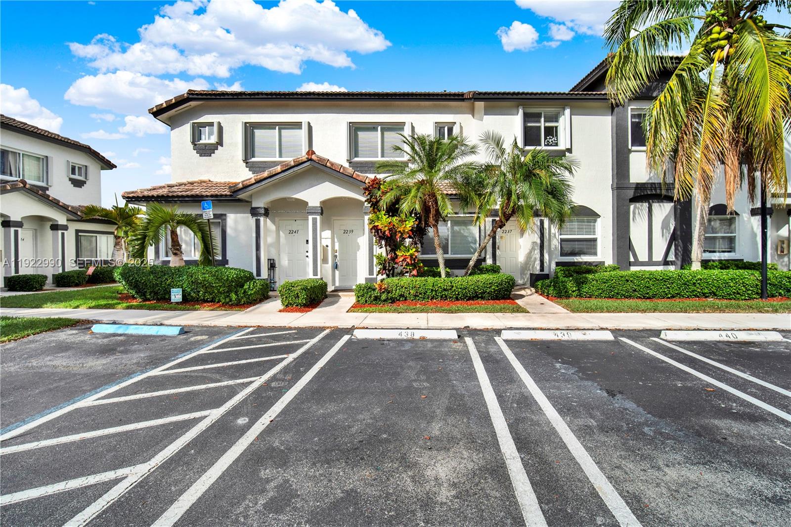 Beautiful & Spacious partially furnished home featuring two master bedrooms, two full baths and one half bath downstairs. Enjoy tile flooring throughout, an updated kitchen with granite countertops, and charming French doors leading to a fenced, covered patio perfect for outdoor living.

Located in a beautifully maintained, gated community known for its peaceful atmosphere and resort-style amenities, including a sparkling community pool, tennis/racquetball facilities, and lush common areas. The HOA provides exceptional value with AT&T cable, high-speed internet, AT&T monitored alarm system, pest control, building insurance, and 24-hour roving/gated security. Includes 2 assigned parking spaces.

Move-in ready and designed for comfort & convenience!