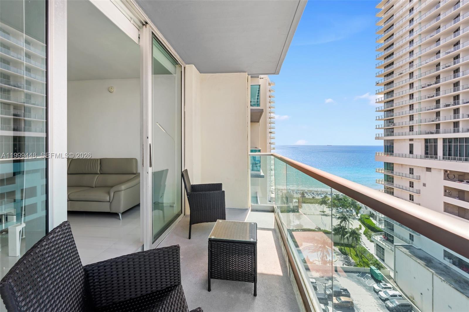 Wake up to sweeping ocean views from this spacious 2-bedroom, 2-bath corner residence in Sian Ocean Residences. Perfectly positioned on the sand, this unit offers the ideal blend of personal enjoyment and income potential.

Designed with a desirable split floor plan, the residence features generous living areas, abundant natural light, and a private balcony where you can enjoy both sunrise over the Atlantic and vibrant city views. The layout comfortably accommodates guests, making it equally suited for full-time living, vacation use, or short-term rentals.

What truly sets this property apart is its flexibility: owners can enjoy the unit whenever they choose and generate income when they’re away. With strong demand for beachfront rentals, this is a rare opportunity to own a property that works for you year-round.

The building offers direct beach access, a resort-style pool, fitness center, 24-hour security, and a convenience store on-site. Located just minutes from Aventura, fine dining, shopping, and entertainment, this is South Florida living at its most versatile.

Whether you’re looking for a personal beachfront retreat, an income-producing asset, or both—this residence delivers exceptional value in one of Hollywood Beach’s most accessible oceanfront buildings.