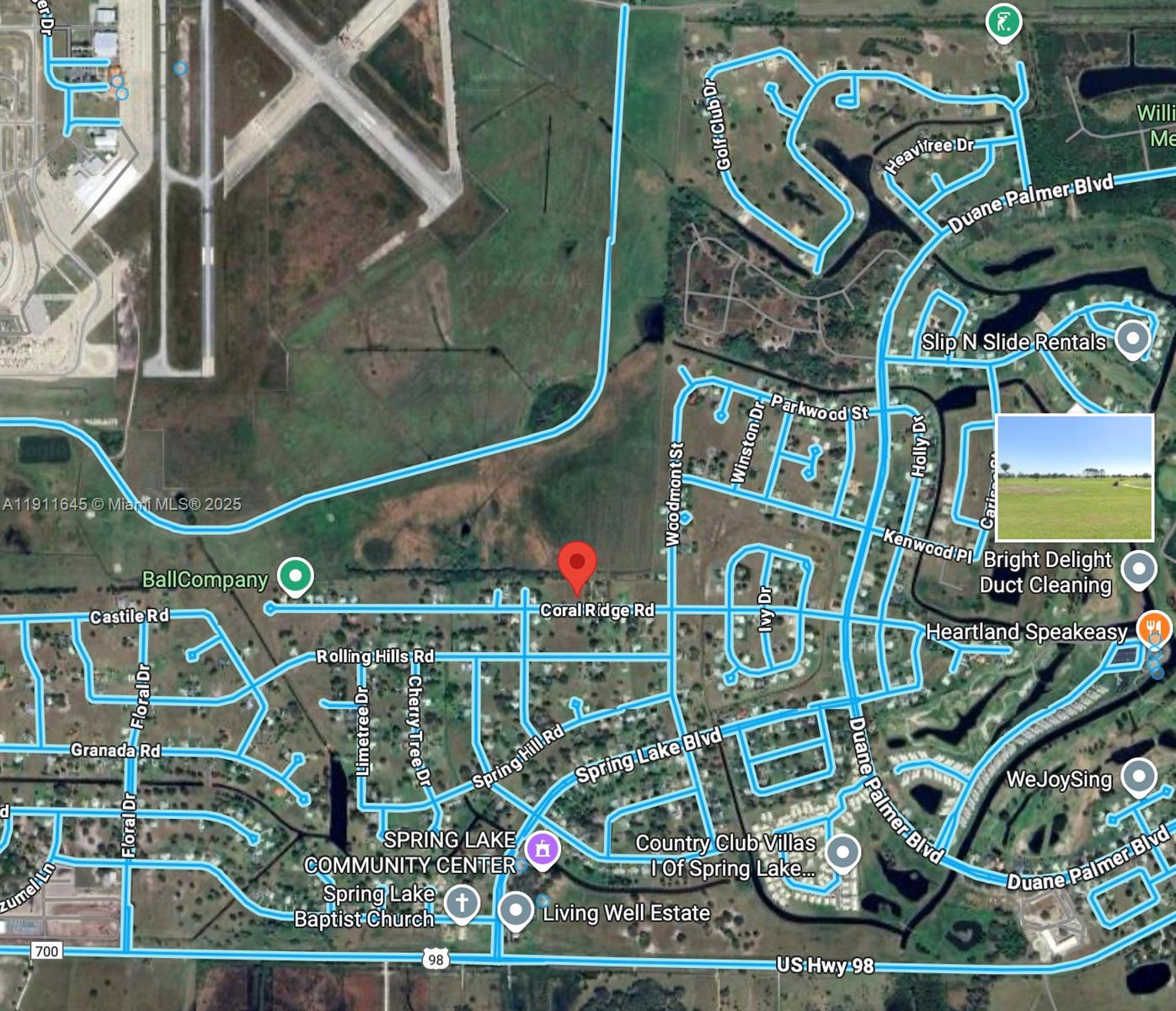 Rare 1+ Acre Gem in Spring Lake Villas – Cleared and Ready to Build!
Opportunities like this don’t come often! This expansive, over 1-acre lot in sought-after Spring Lake Villas is cleared, level, and build-ready—a perfect canvas for your dream home, retirement retreat, or next investment project. Enjoy the peace of a quiet community surrounded by natural beauty, golf courses, and freshwater lakes, all while being minutes from Sebring’s amenities. With utilities nearby and room to grow, this property offers space, freedom, and long-term value in one of Central Florida’s most desirable areas.
Build now or invest for the future—this is the kind of property everyone wishes they’d bought sooner!