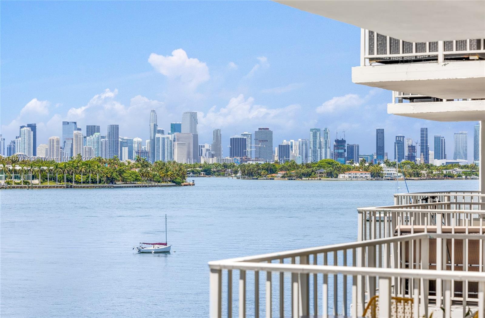 SPECIAL ASSESSMENT PAID IN FULL>> Spacious 1 bed / 1.5 bath on West Avenue. Enjoy the views of Downtown Miami and Biscayne Bay. Open layout, White kitchen cabinetry, this condo features floor-to-ceiling hurricane impact windows, generous closet space and a Balcony. Underground assigned parking space is included. Common areas recently have undergone a full renovation. Amenities include 24-hour concierge service, well-equipped gym, bay front pool, laundry facility, and bike room. You're just a short walk away from an array of shops, restaurants, parks, and beaches. Enjoy the neighborhood that has everything within reach.