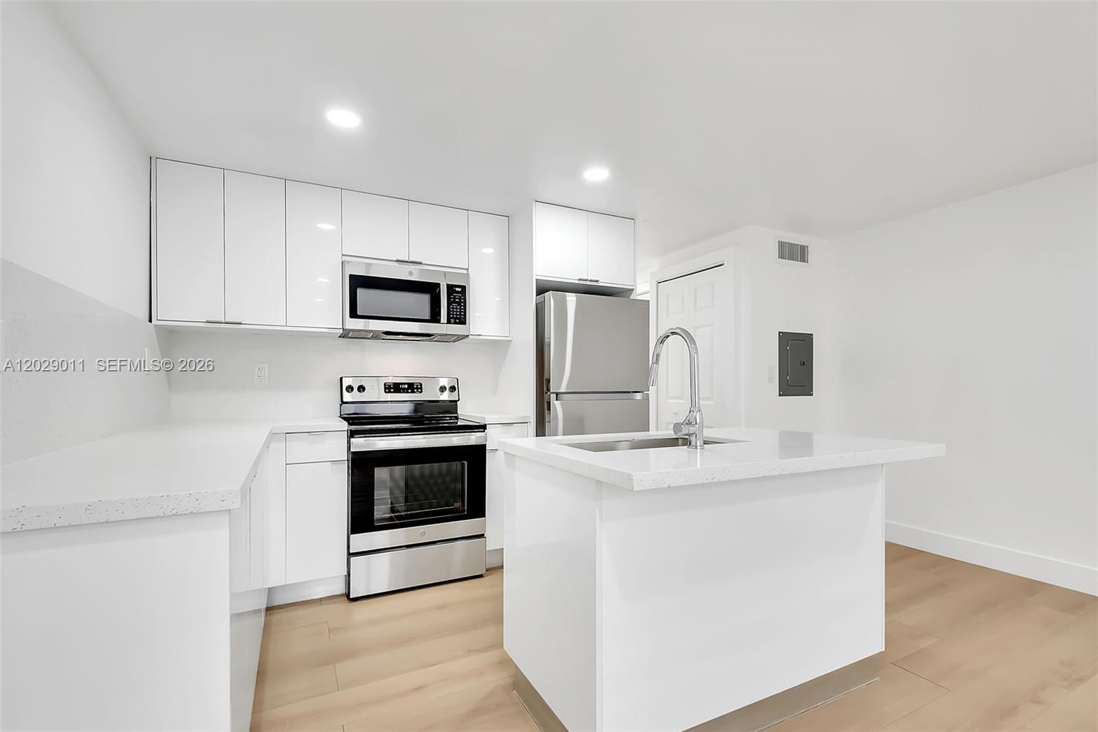 MOVE-IN READY NOW! NEWER 2023 fully renovated building! 1 Bd/1 Ba, 635 SqFt, first floor unit has quartz countertops, washer/dryer, stainless steel appliances, LED Lighting, new A/C system roof and ducts, impact windows, tankless water heater, and 1 assigned parking space. Located in Allapattah just minutes to Wynwood, Miami Health District, Downtown Miami, and major highway access points. Photos depicted may be of model apartment, all units are fully remodeled in excellent condition. Fast 4-day approval with $125 tenant screening application. Water, sewer, trash included. Tenant pays electricity, internet, cable (Comcast). First & Security Deposit with qualified application. Schedule a showing today.
