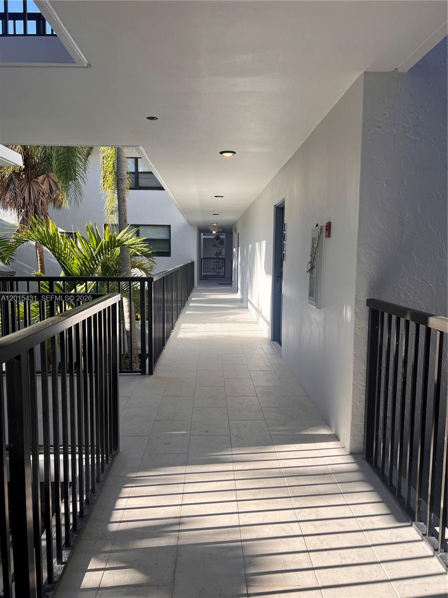Beautiful spacious and bright 1 1/2 unit located on the 3 floor. This unit features a beautiful garden view, access to the balcony from the room, new impact windows. The building has been fully remodeled, and all assessments are paid. Great location within walking distance to the beach, shops, and restaurants.