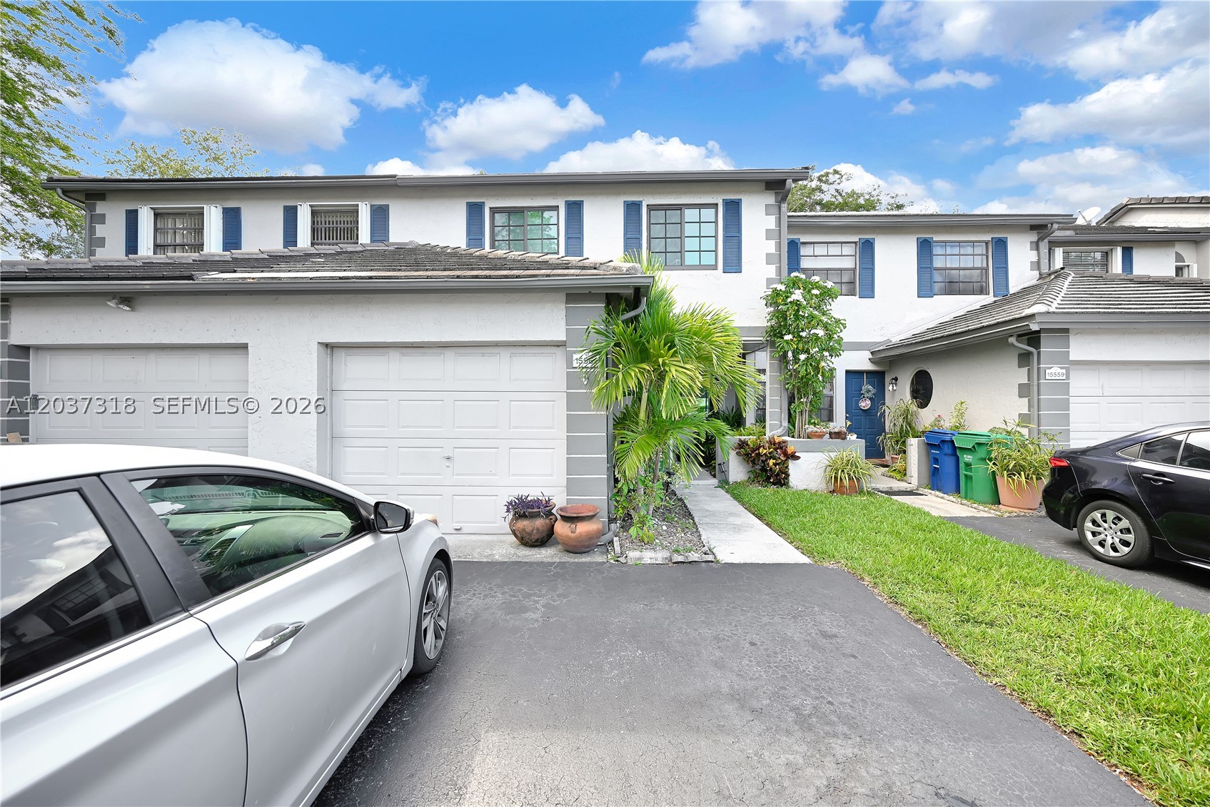 Spacious 3 BR / 2.5 BA two-story townhome nestled in the heart of West Kendall. La Maison at The Hammocks, This home welcomes you with sun-drenched, open-concept living and dining areas, a guest half-bath downstairs, and direct access to a private, fenced rear patio. The upper level features a functional split-bedroom plan offering maximum privacy for the primary suite. Enjoy unparalleled neighborhood amenities across multiple clubhouses, massive community pools, gym facilities, and miles of private park trails right outside your door. Combined dual-HOA fees come out to an unbeatable value of approximately $200/month. Perfect for families, first-time buyers, or investors looking for a high-demand rental property in a stable, established neighborhood. Easy to show—bring your buyers!  Low HOA fees & no special assessments!