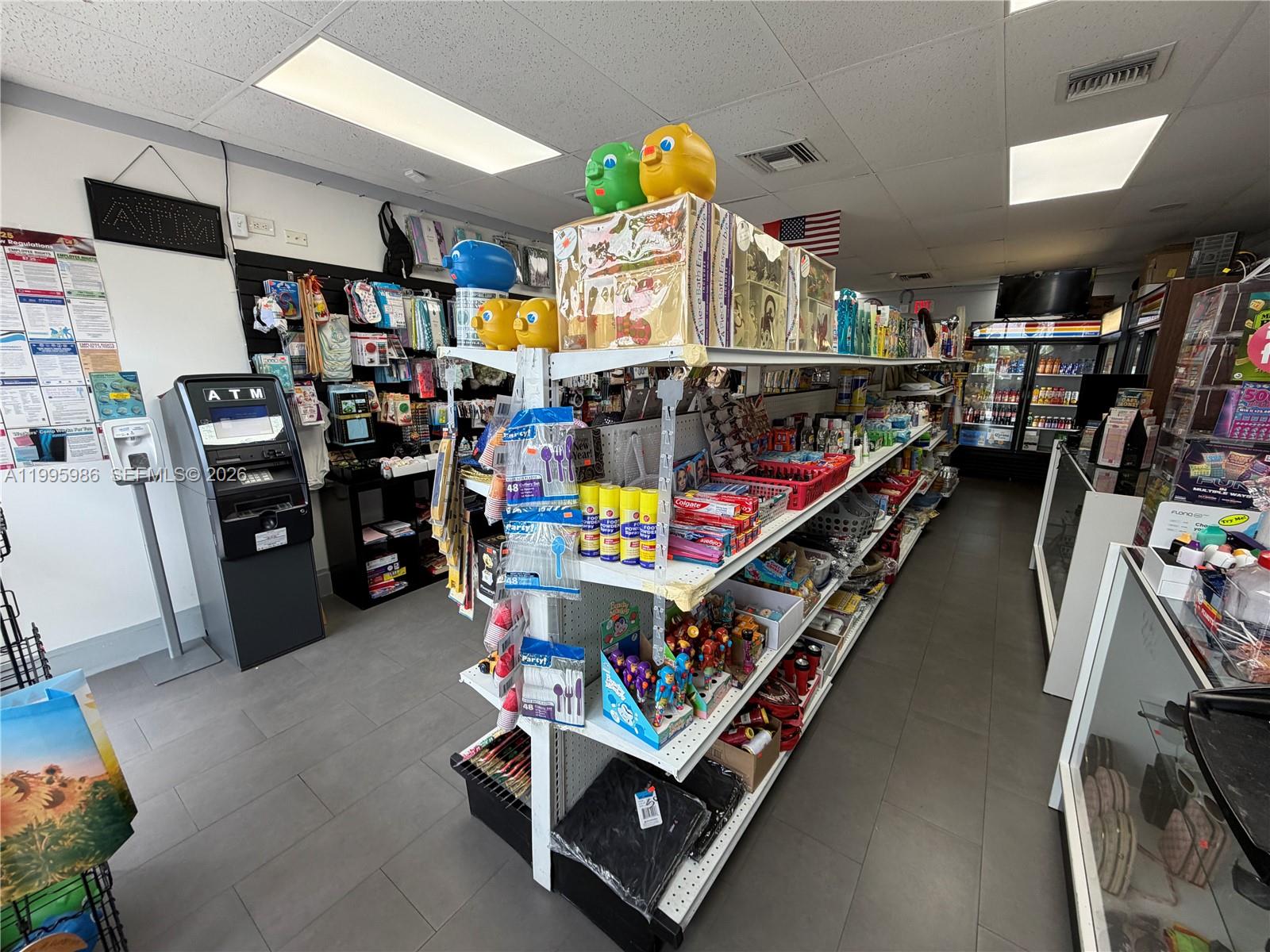 Prime Retail Opportunity – Established Grocery Store Location

Excellent opportunity to acquire a well-located grocery store situated on a high-traffic road within a busy shopping center. This location offers outstanding visibility, ample parking, and a strong flow of returning customers, making it ideal for continued success or expansion.

The current owner is retiring, creating a great opportunity for a new operator or investor to take over and grow the business. The space is already set up and includes four (4) slot machines, adding additional income potential.

This is a turnkey opportunity in a highly desirable area—perfect for an experienced operator or someone looking to enter the market with an established presence.

Don’t miss this opportunity to establish or expand your business in a thriving location.

?? Contact listing agent for more information or to schedule a private showing.