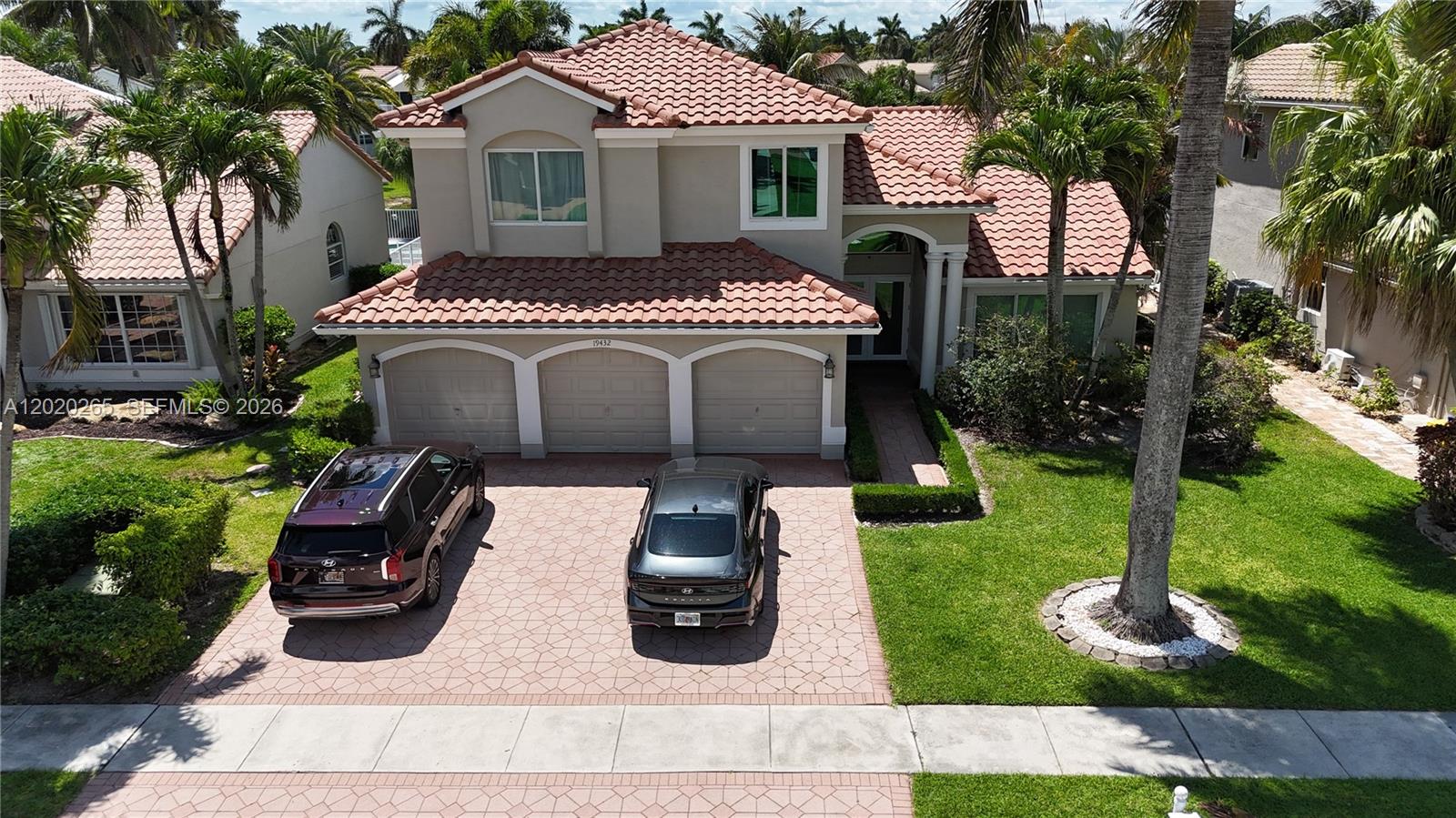 Magnificent and fully updated 4-bedroom, 3-bath residence with soaring ceilings, an open floor plan, and a 3-car garage, located in the heart of Boca Raton. This spacious home blends timeless elegance with modern comfort, featuring a beautifully remodeled kitchen with sleek finishes, abundant cabinetry, and ideal spaces for both everyday living and entertaining.
The primary suite and two additional bedrooms are located upstairs, while a guest bedroom/office and full bath downstairs provide flexibility and convenience.
Located in a gated community with low HOA fees that include cable and internet. Residents enjoy resort-style amenities including a beautiful clubhouse, fitness center, heated pool, tennis courts, playground, and social events. Zoned for all A-rated schools. Impact windows throughout complete this exceptional home.