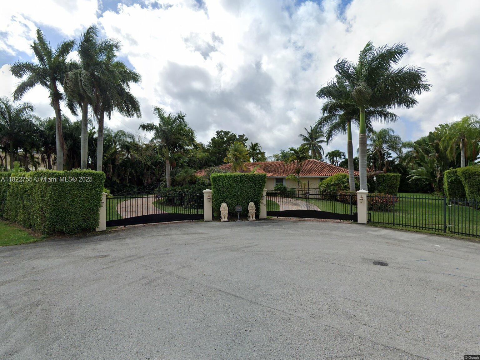 Beautiful Miami Home on Over Half an Acre – Private Cul-de-Sac Location
Discover this luminous and inviting home tucked away in a coveted Miami neighborhood, set on over ½ acre in an exclusive cul-de-sac of only four homes. From the moment you step inside, the open-concept layout draws your eyes to the magnificent pool and entertainment area—complete with a cabana bathroom, storage, and a relaxing lounge space.
Enjoy lush landscaping with mature trees and palms that create an elegant, tropical setting. The property is fully fenced, huge circular driveway , electric gate, walk to shops and dining. Zoned for excellent schools, with no association fees, this home offers freedom and privacy in one of Miami’s sought-after area.Measurements are deemed accurate, but buyers  to verify.Easy to show ,call now!