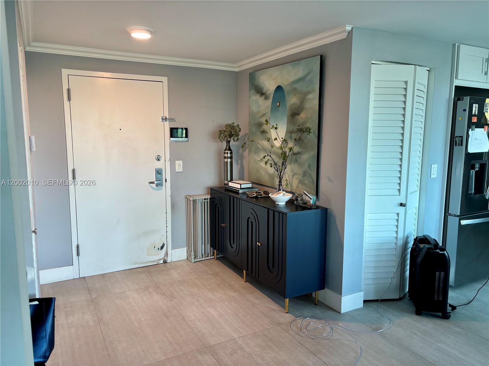 Look No More!  This one of a kind 2 beedroom corner unit with large terrace is overlooking the Brickell Skyline.  Unit has been remodeled and offers tons of top of the line upgrades and everything your pickiest buyer could want.  Sale include 2 assigned parking sspaces and an assigned storage locker.  Call Listing Agent/Owner and schedule a private showing.  Listing for Rent as well.  New Refrigerator, Washer /D.