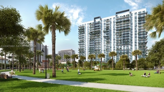 This property is for sale and would be ideal for an investor looking to buy in DOWNTOWN DORAL, Where both - short-term and annual rentals are permitted: the condominium allows short - term rentals with a minimum stay of 7 nights. Beautiful 1/1 apartment in Doral, with a spectacular view, porcelain floors, modern design Kitchen, quartz countertops, stainless steel appliances, cabinets, extra large washer and dryer, an assigned parking space. Excellent amenities, lounge, conference room, children's playroom, gym, spinning area, sauna and massage room, 24 hour concierge and valet service. close to A+ schools, restaurants, shops, supermarkets, city places, parks, close to Miami international Airport and access to the main highway. The unit is rented a 24 hour notice is required.