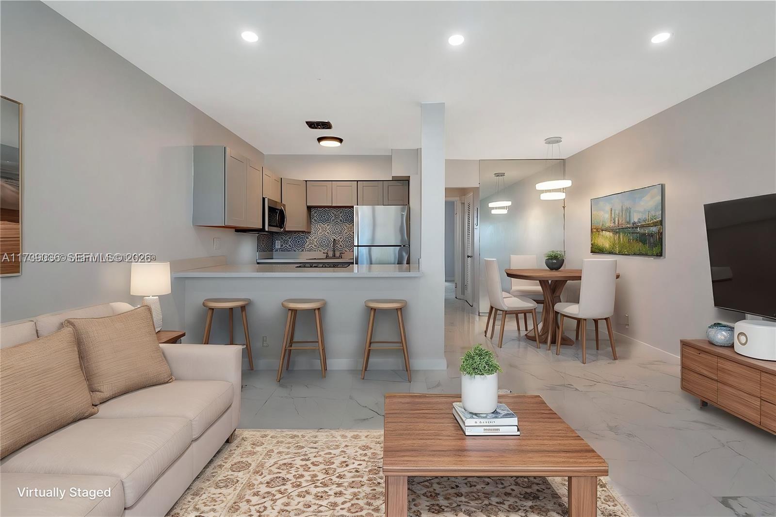 Step into a bright, fully renovated condo that actually feels like home—not just another unit. This 1-bedroom, 1-bath features a modern open kitchen, sleek finishes, and a spacious layout perfect for relaxing or entertaining.

Located in the desirable 55+ community of Rolen Lake Gardens, enjoy a peaceful lifestyle with a heated pool, clubhouse, and beautifully maintained grounds.

Just minutes from shopping, dining, and the beach, this is the perfect full-time residence or seasonal escape.

Move-in ready and priced to sell—schedule your showing today.