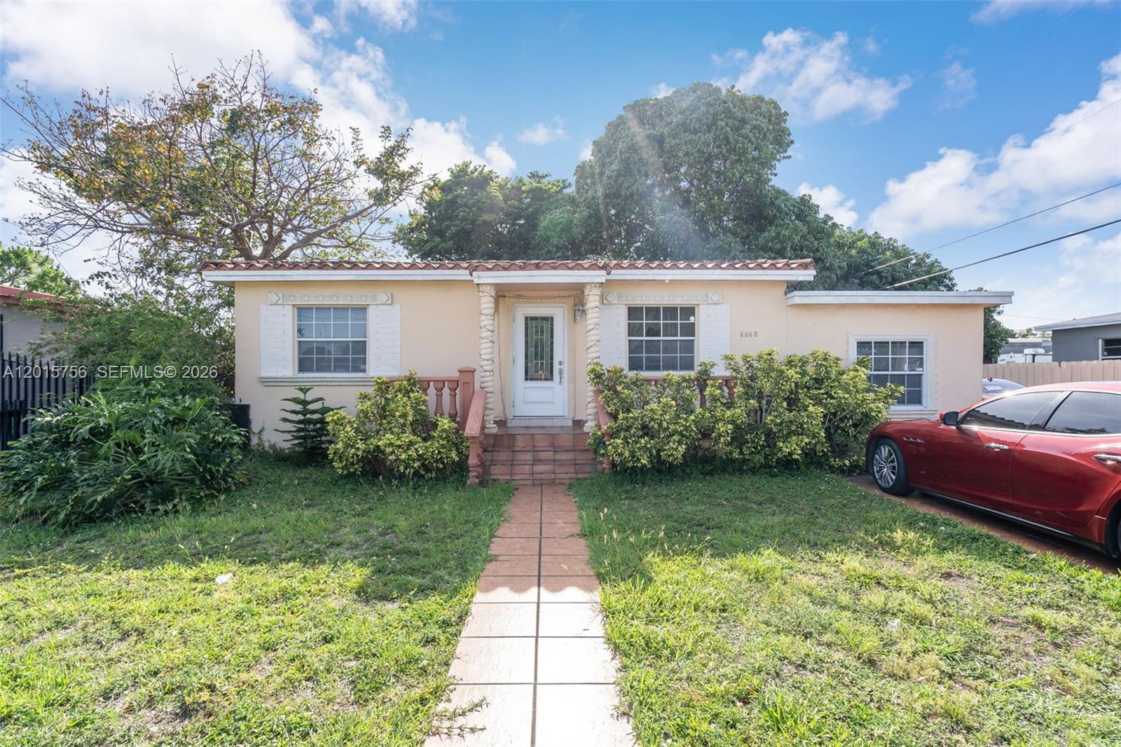 Charming single-family home located in the heart of Hialeah. This property is currently operating as 2/1 and 1/1, which can easily be converted back to a 3/2, a functional layout ideal for both homeowners and investors. Situated on a generously sized lot of approximately 9,450 sq. ft. (0.21 acres), the property offers ample outdoor space for entertaining, parking, or future development possibilities. Conveniently located near major highways, shopping, dining, schools, and parks. No HOA. Excellent opportunity to own in a well-established neighborhood with strong rental and resale potential.