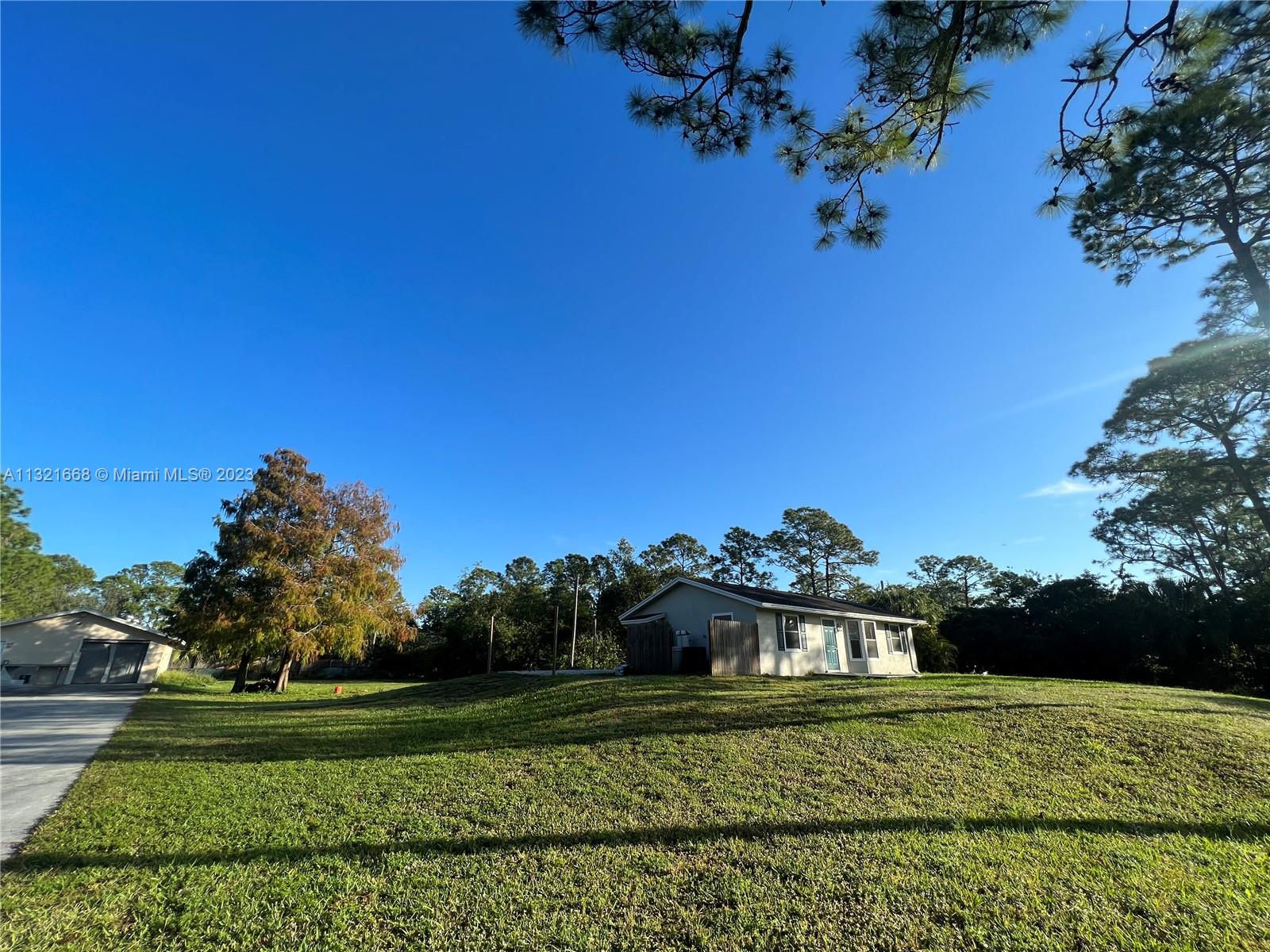 Beautifully Renovated 3/2 home on 1.4 acres fully fenced and private with a huge detached garage, spacious patio, big laundry room with full size washer and dryer, & long driveway. Bring your Recreational Vehicles! Very serene and peaceful area. A RATED schools! All pets welcome! Quick and easy approval!