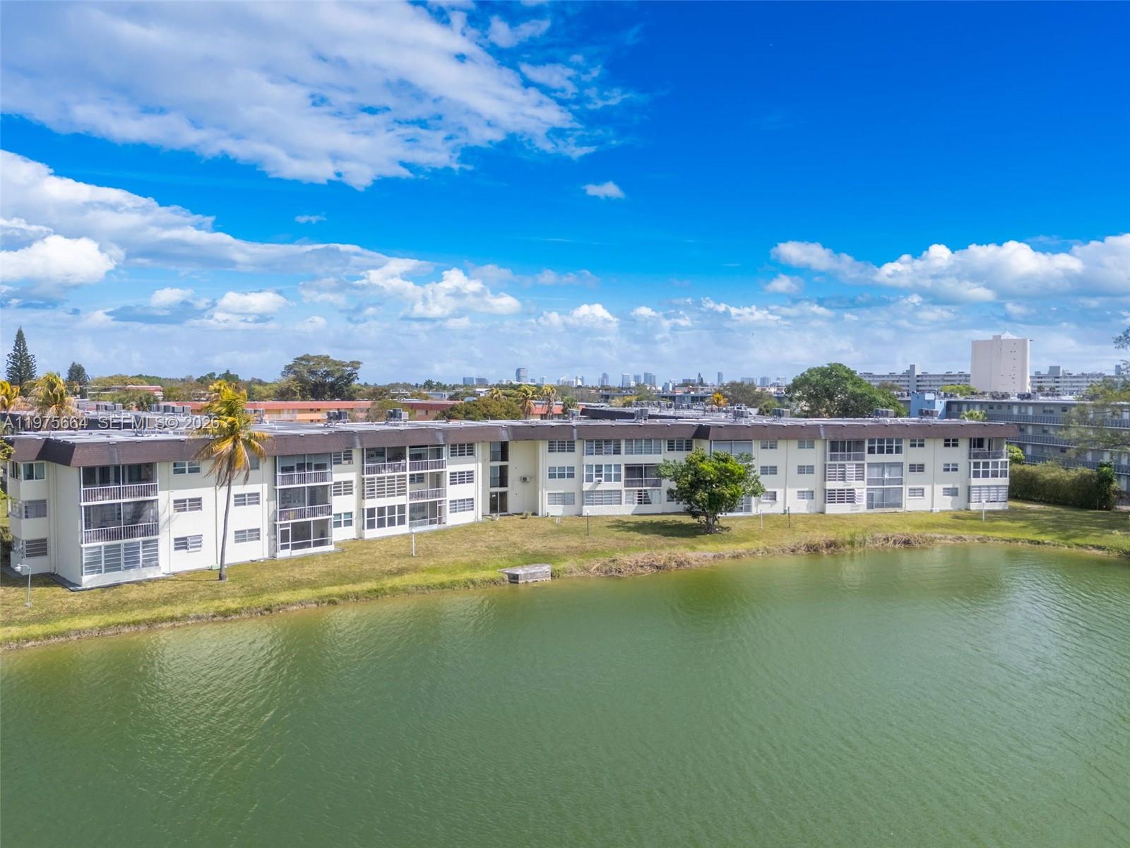 Spacious and beautifully maintained 1-bedroom, 1.5-bath condo with stunning water views. Bright open layout with large windows, a generous living and dining area, and a private sunroom overlooking the water. Primary suite features ample closet space and an en-suite bath, plus a convenient half bath for guests. Great location close to shopping, dining, and major highways. Perfect for comfortable living or investment.