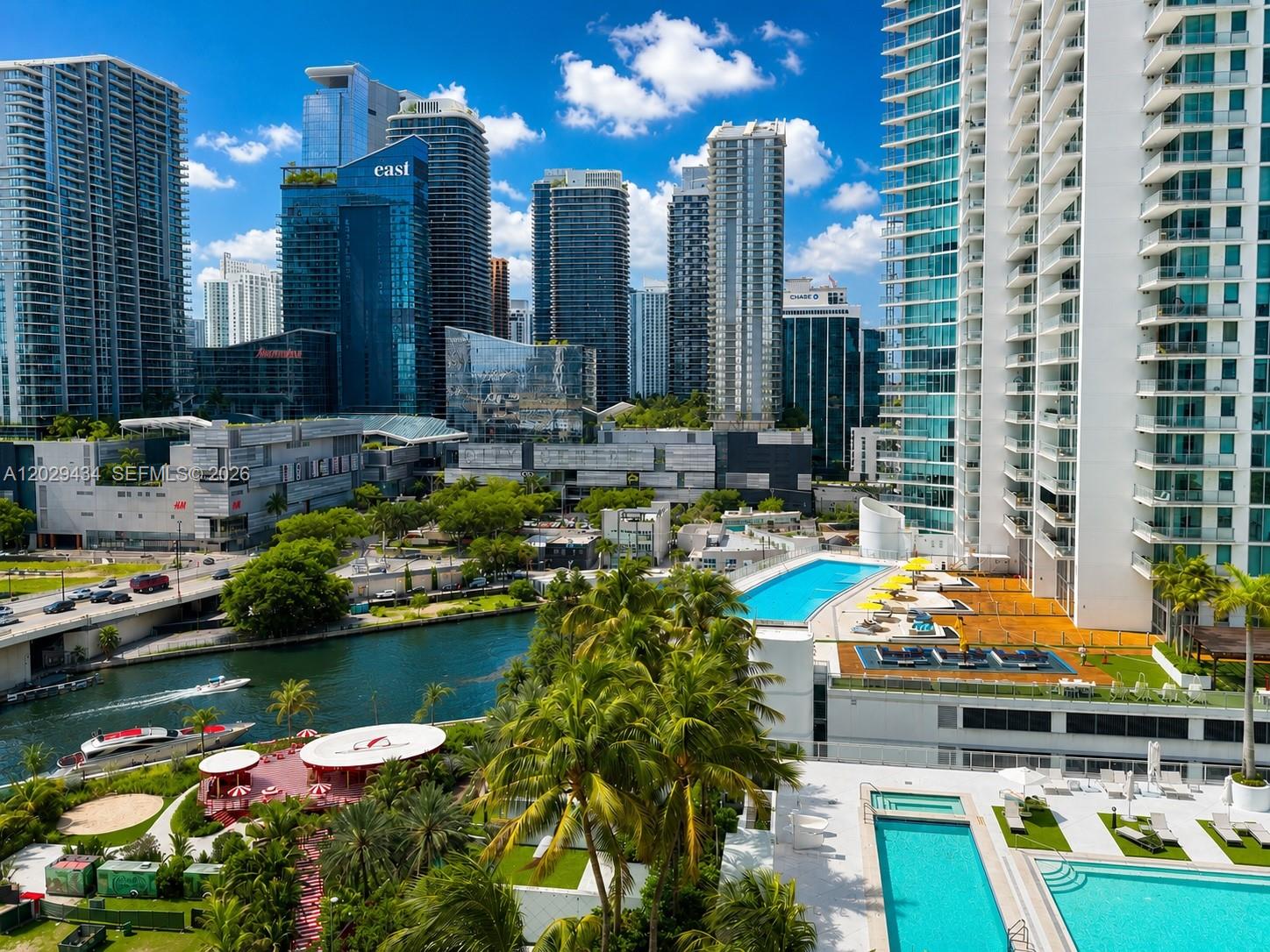 Experience elevated Miami living in this beautifully furnished 1BR/1.5BA residence at The Ivy, showcasing breathtaking city skyline and river views in the heart of Miami’s sought-after Riverfront district. Filled with natural light, this spacious home features an open-concept layout, floor-to-ceiling windows, stylish furnishings, in-unit laundry, a convenient half bath off the entryway, a generously sized bedroom, and a private balcony perfect for relaxing while taking in the city and river views. Water and electricity are included for added convenience. Nearby access to the scenic Miami Riverwalk offers a pedestrian/bike pathway along the Miami River connecting to Bayfront Park and surrounding waterfront areas. The Ivy is a gated luxury community offering resort-style amenities including two resort-style pools, a fitness center, spa services, sauna, valet, business center, and 24-hour security for peace of mind. Ideally located just minutes from Brickell, Downtown Miami, world-class dining, shopping, entertainment, nightlife, and major highways, this residence offers the perfect blend of convenience and luxury. Assigned parking included. Minimum 6-month lease. HOA approval required (typically 1–2 weeks).