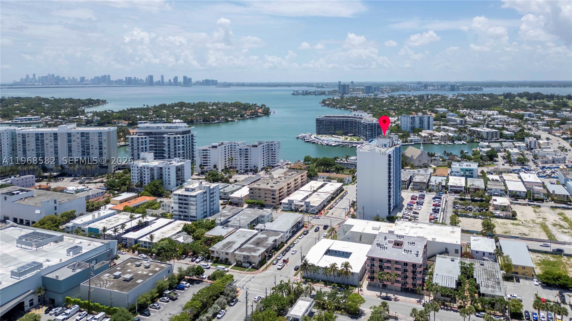 Bright and spacious 1-bedroom, 1-bath unit just two blocks from the beach! Features include laminate wood flooring and an updated kitchen. Enjoy resort-style amenities such as a stunning rooftop pool, fully equipped gym, and 24-hour front desk/security. Prime location within walking distance to restaurants, supermarkets, and shops. Tenant occupied. Ideal for investors, second-home buyers, or end-users. Lease includes a 45-day mutual termination clause (landlord or tenant may cancel with 45 days written notice).