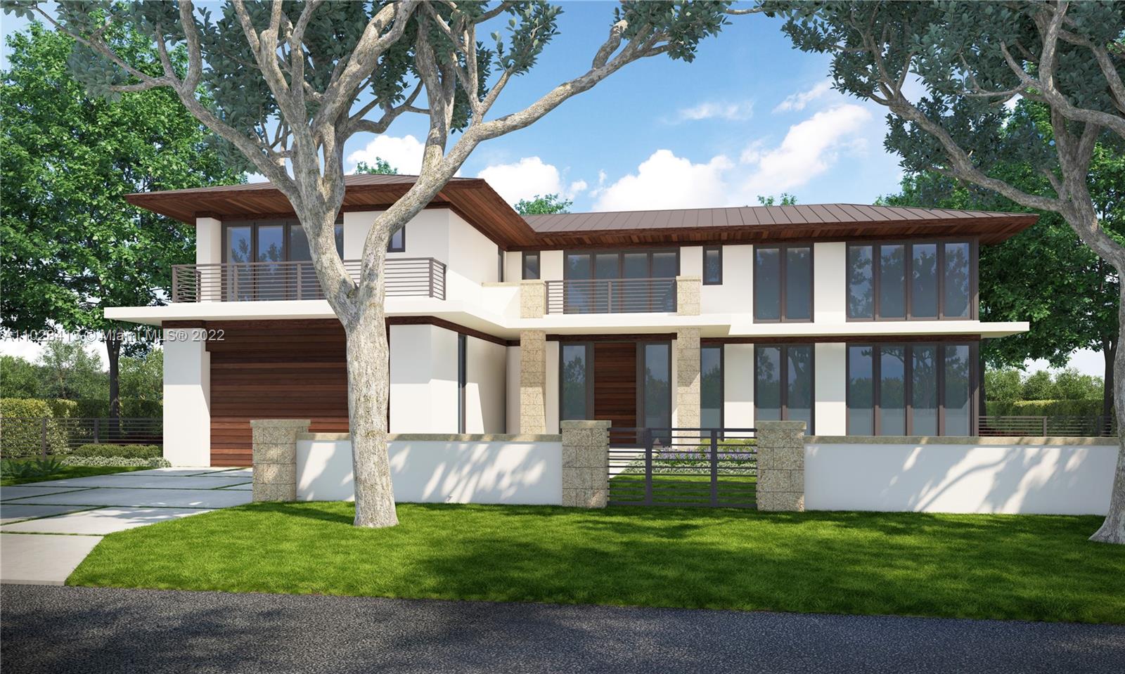 Another project by The Calta Group in South Miami! Enjoy the opportunity to customize your new home and pick finishes at this 6 bedroom home on oversized lot with 15,819 square feet. This home comes equipped with Porcelain Floors, custom Mia Cucina Kitchen, 48” Range Contemporary Cooktop with Griddle, Double Electric Oven, Fridge/Freezer/Wine Cooler column. Custom Impact Windows/Doors, 2-Gar Garage under A/C with Electric Car Charging Points, Large Heated/Chilled Pool, Custom Outdoor Kitchen with large covered terrace Etc. This beautiful home has 4 bedrooms upstairs and 2 bedrooms downstairs. Each bedroom has its own bathroom.