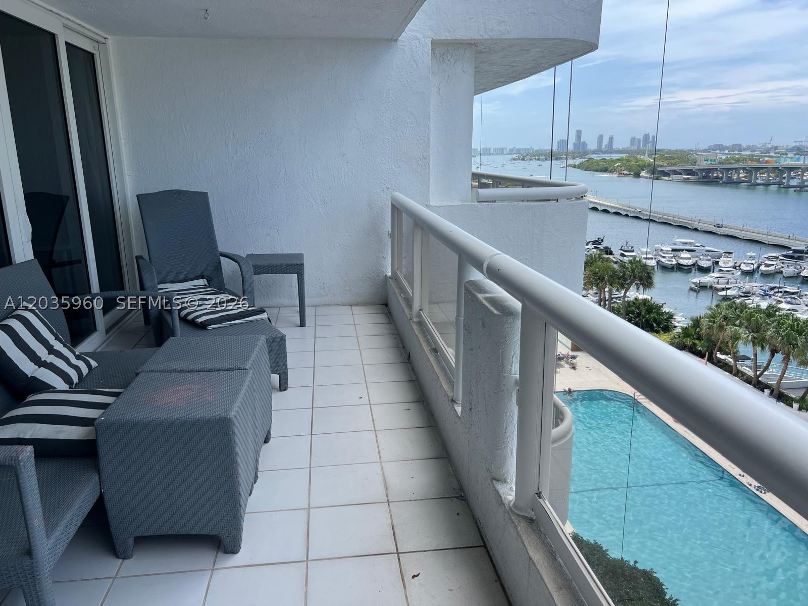 Experience luxury Miami lifestyle at The Grand Condominium in vibrant Edgewater. This exquisite 1-bedroom, 1.5-bath residence boasts breathtaking panoramic views of Biscayne Bay, Miami Beach, and tranquil Margaret Pace Park from its spacious open balcony. Enjoy modern finishes, a convenient walk-in closet, and in-unit laundry. The Grand offers resort-style amenities including a sparkling pool, jacuzzi, fitness center, concierge, valet, and 24-hour security, all while being steps away from on-site restaurants, shops, marina access, Brickell, and the Design District. Available also for a shorter rental period at a higher price.