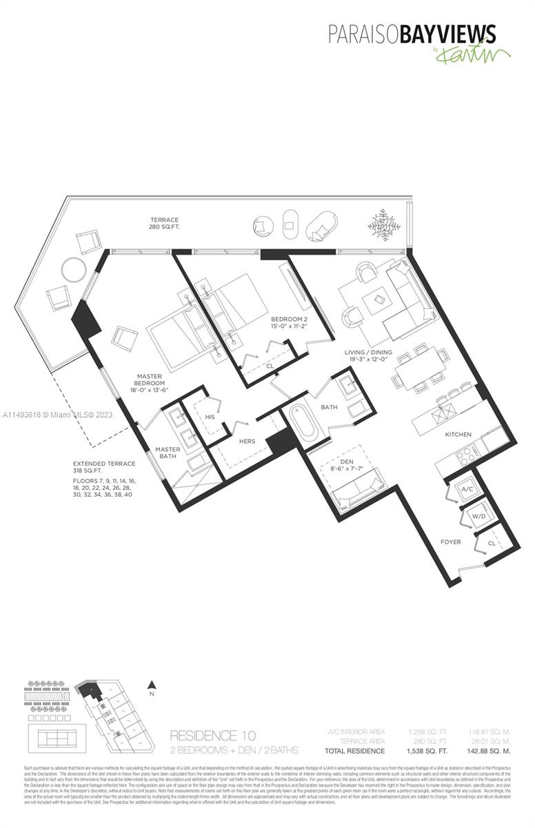 PARAISO BAYVIEWS CONDO - Residential Lease