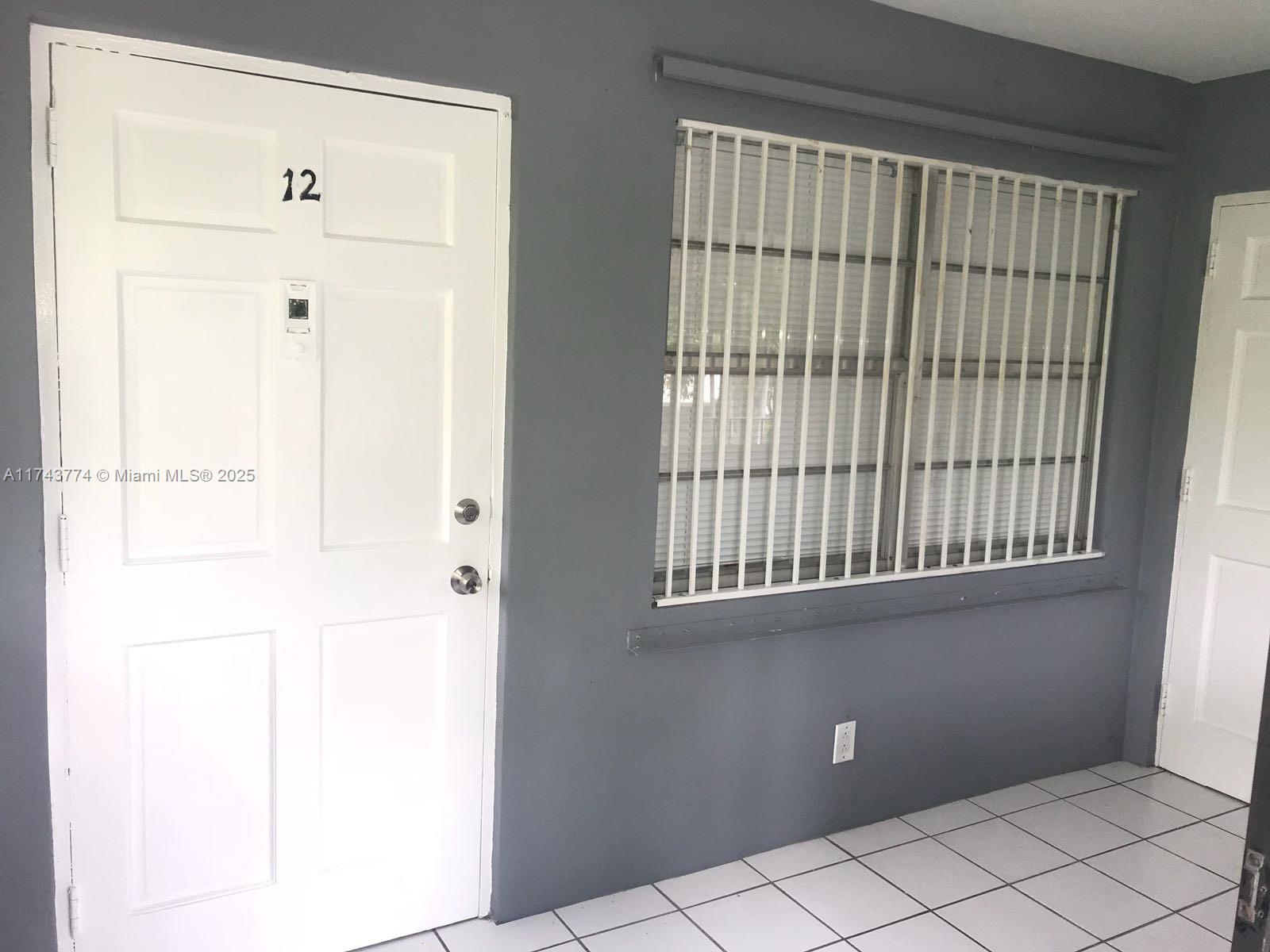 Spacious 1 bedroom 1 bathroom with private, fenced porch in the heart of Hollywood, east of I-95. Well maintained apartment community. Unit has been recently painted and is equipped with blinds throughout, Central AC and new lamps and ceiling fans. Water, sewer, pest control and one (1) assigned parking space included in the rent. PLEASE DO NOT APPLY IF YOU HAVE MORE THAN ONE CAR. Laundry on premises.