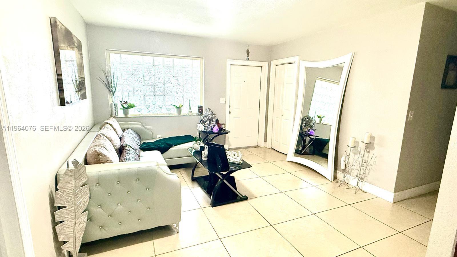 Spacious 4BD/2BA single-family home in Miami Gardens featuring a bright living and dining area, a functional layout, and generously sized bedrooms. Enjoy a large backyard with plenty of room to entertain, garden, or create your ideal outdoor space. Conveniently located near shopping, dining, and major roadways. Great opportunity—schedule your private showing today!!