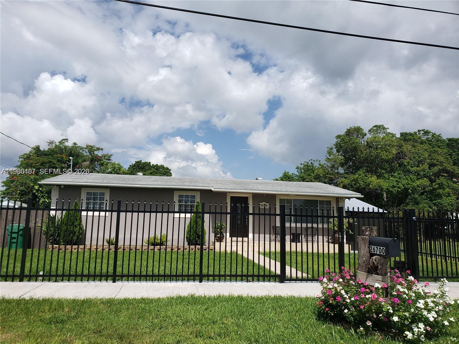 Great opportunity in Homestead! This property features two efficiencies generating rental income, making it an excellent option for homeowners or investors. Enjoy a huge patio and spacious backyard, perfect for outdoor living, entertaining, or future improvements. Located in the desirable Sunny Haven area, this home is conveniently close to shopping centers, restaurants, schools, and everyday conveniences, with easy access to major roads and expressways for a quick commute. A great opportunity with plenty of potential!