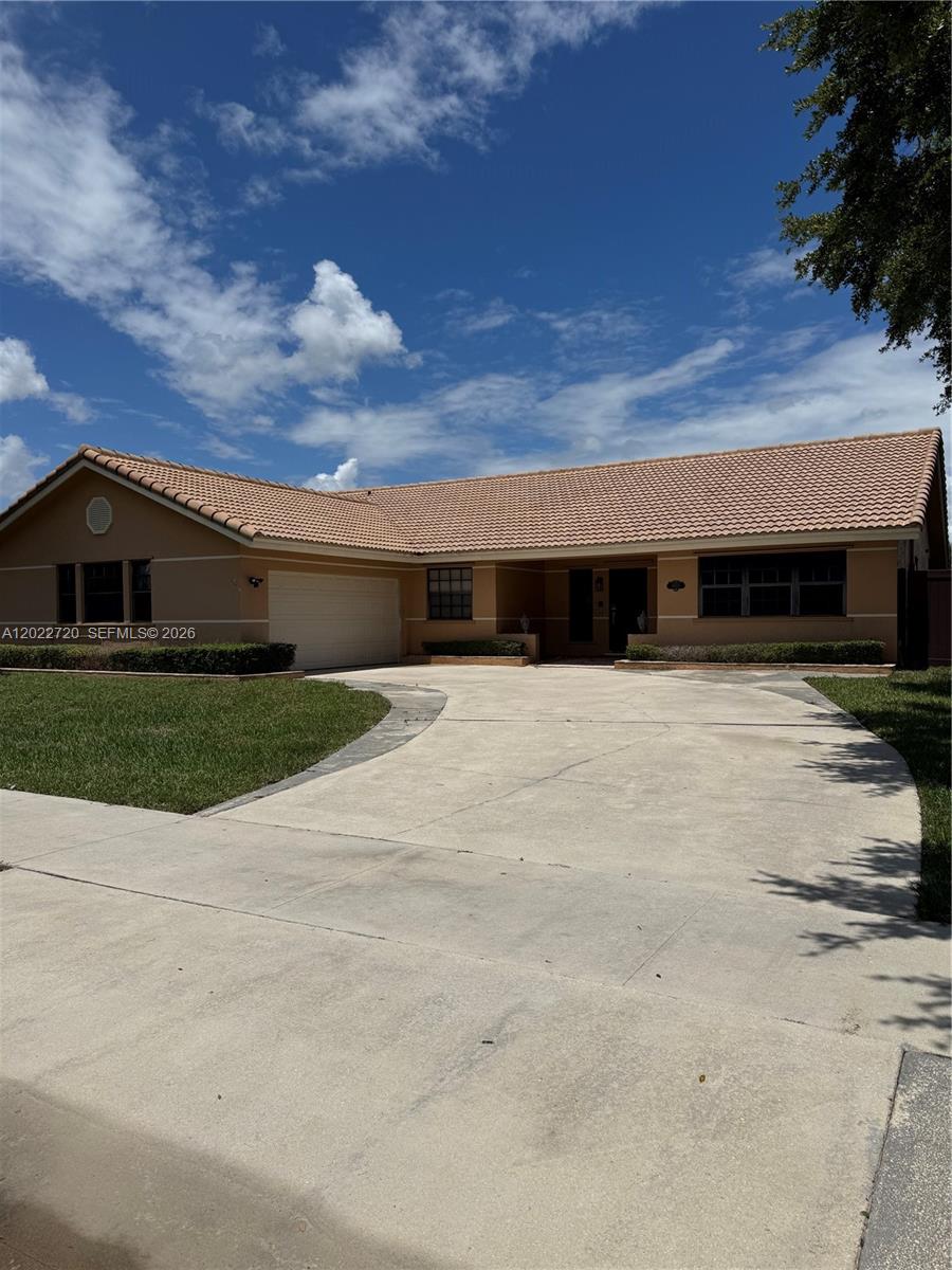 Welcome to this beautifully maintained 3-bedroom, 2-bath home in the heart of Davie, offering comfort, space, and peaceful lakefront living. This move-in ready property features large living and family areas with plenty of natural light, creating the perfect setting for both relaxing and entertaining.
The home showcases tile flooring throughout, adding a modern and cohesive feel to the interior. The guest bathroom has also been tastefully renovated, while the spacious layout provides flexibility for families, guests, or a home office setup.
Major upgrades have already been completed for added peace of mind, including a newer A/C system with both interior and exterior units replaced within the last five years, along with brand-new ductwork for improved efficiency and comfort throughout the home.
Step outside to enjoy the oversized backyard overlooking the lake — ideal for entertaining, gardening, or simply enjoying the serene water views. Conveniently located near parks, top-rated schools, shopping, dining, and major highways, this well-cared-for home offers the perfect blend of location, updates, and outdoor living. Don’t miss this incredible opportunity to own a beautiful lakefront home in Davie. To schedule viewing please contact 954-715-0679

See Broker remarks.