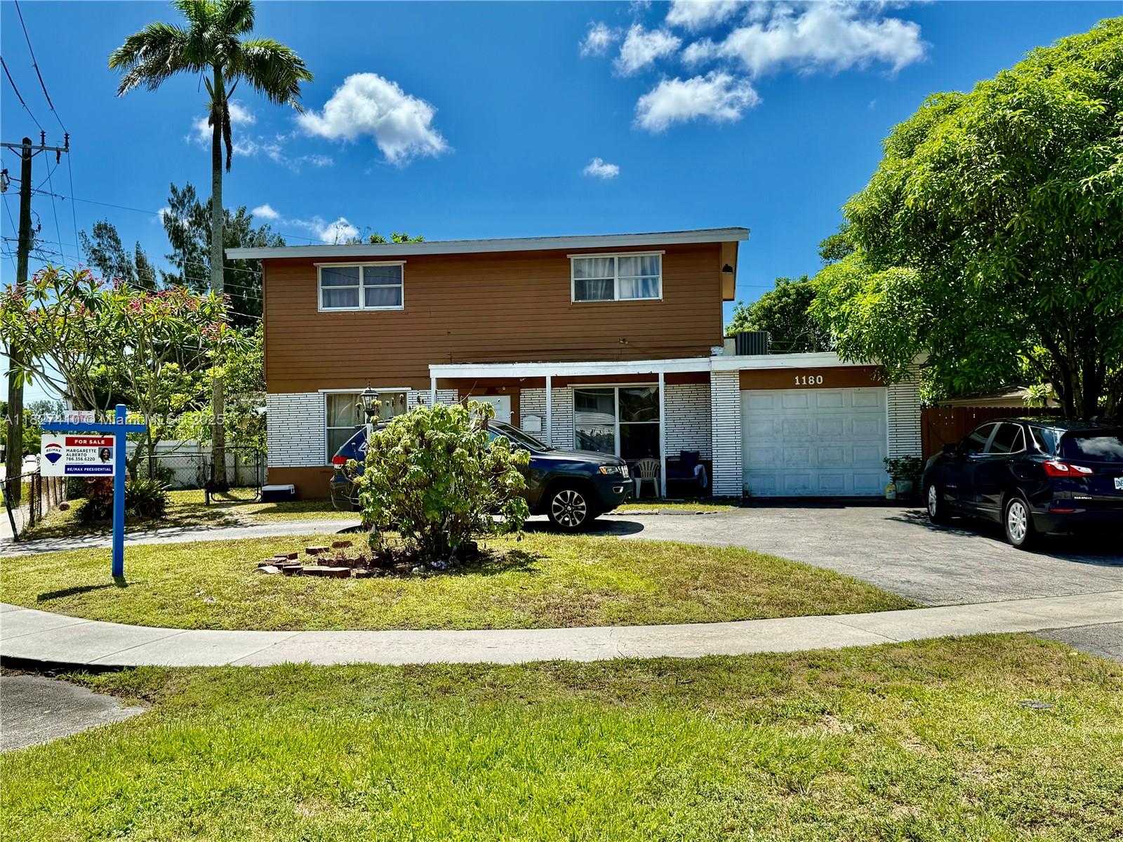Welcome to this spacious two-story corner lot home featuring 4 bedrooms, 2.5 bathrooms, and an attached garage. Situated on a large lot, the backyard is perfect for entertaining with a beautiful pool that was fully updated just 3 years ago. This home has great bones and tons of potential. While some cosmetic updates may be desired, major improvements have already been completed. The A/C system was replaced 3 years ago, and both full bathrooms were tastefully renovated 2 years ago. The roof is 8 years old and in good condition
Don't miss this opportunity to own a solid home in a desirable Lauderhill neighborhood with plenty of space to grow.
