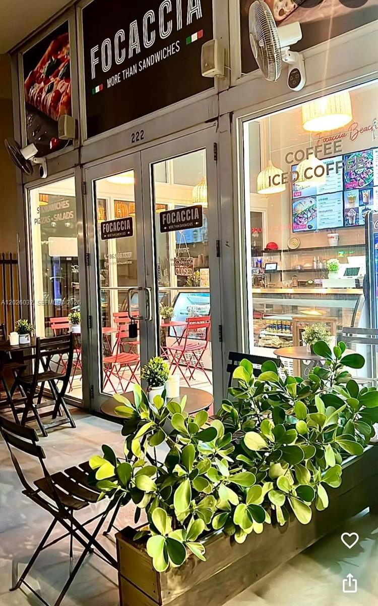 Focaccia Sandwich Shop – Miami Beach Opportunity

Exceptional opportunity to acquire Focaccia Sandwich Shop located at 222 71st Street, Miami Beach, just 100 meters from the beach in one of the city’s fastest-growing and most desirable areas.

Offered at $80,000 key money, this is a fully operating business with strong upside potential and a low operational cost structure, making it ideal for both owner-operators and investors.

The lease includes a favorable long-term structure (5+5 years) with low rent, providing stability and strong cash flow potential in a high-demand coastal location.

The surrounding area is currently undergoing major transformation, with approximately 5,000 new residential units under construction and planned nearby, ensuring a significant increase in future foot traffic, residents, and year-round demand.