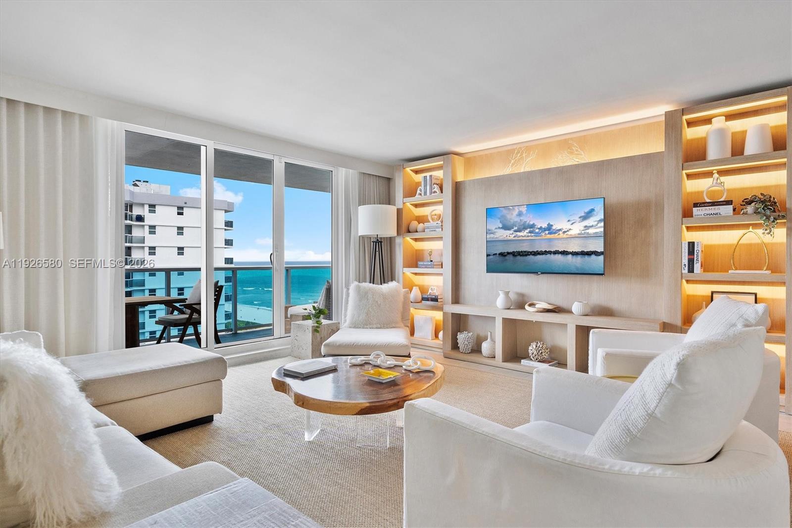Discover a rare opportunity to own a prestigious 3-bedroom, 3-bathroom residence with den at the iconic 1 Hotel & Homes South Beach, offering sweeping ocean and Intracoastal views.

This sophisticated residence blends elevated design with true resort-style living, featuring a private, fully finished balcony and the coveted 1 Hotel designer furniture package—allowing for immediate enjoyment or seamless rental activation.

Owners enjoy exclusive access to a private, full-service residential lobby and concierge, along with world-class amenities including four oceanfront pools, acclaimed dining venues and bars, a 14,000-square-foot fitness center, Bamford Wellness Spa, and SoulCycle.

Partnering with Five Star Luxury Travel provides exceptional short-term rental capabilities and income potential, making this residence as compelling an investment as it is a lifestyle.

More than a home, this is refined beachfront living with the flexibility, service, and prestige only 1 Hotel & Homes can offer—perfect as a primary residence, second home, or income-producing asset in one of Miami Beach’s most sought-after luxury destinations.