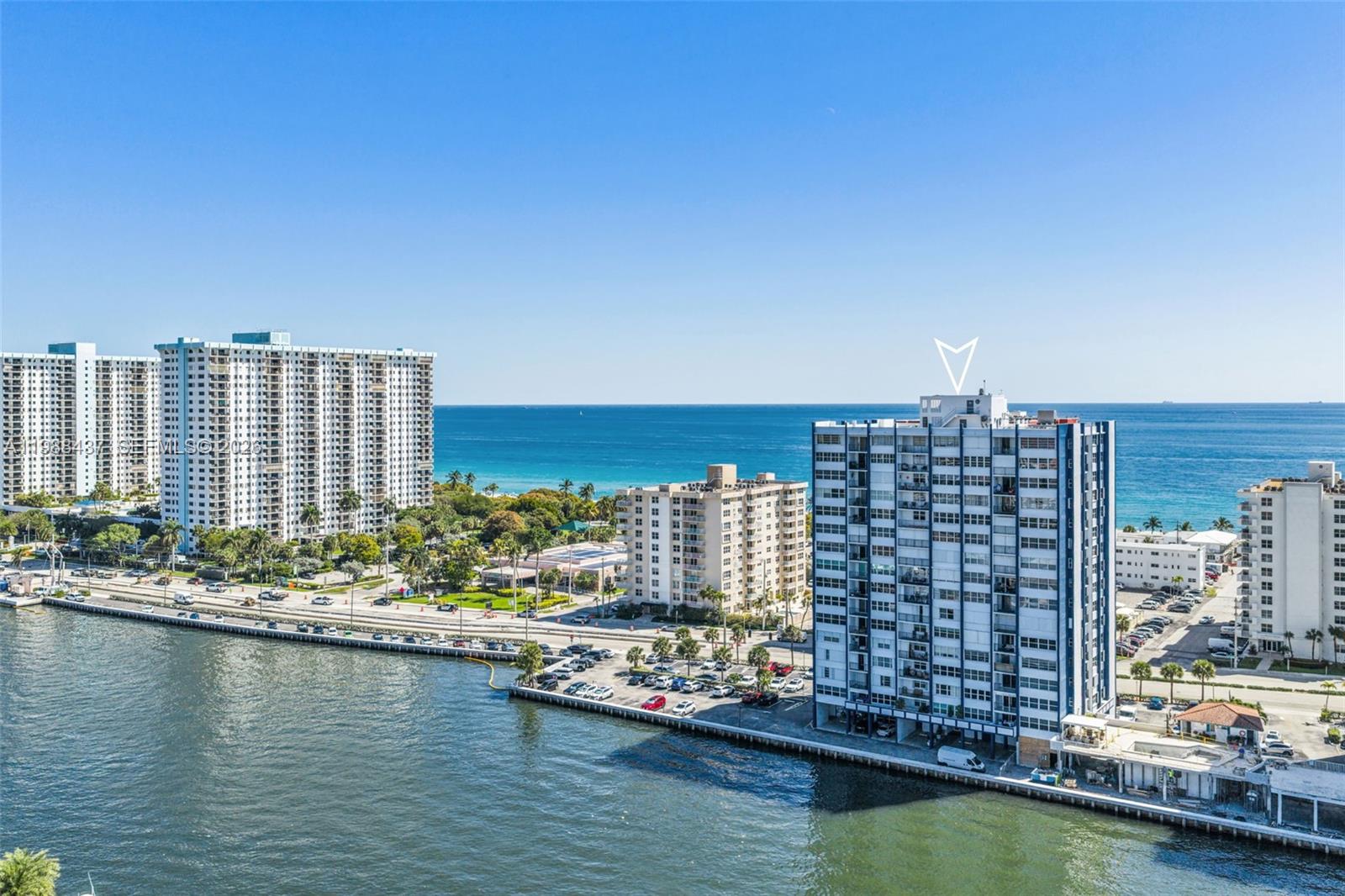 Designer renovated corner residence in the most desirable line, offering breathtaking dual water views with stunning Intracoastal sunsets and ocean vistas. Perched on the 8th floor, the unit delivers a rare “on the water” experience, with direct Intracoastal views and an ocean view from the second bedroom. Features include hurricane impact windows and balcony door, with the 50 year renovation completed and paid in full.
Ideally located just minutes from the beach and the vibrant Hollywood Beach Boardwalk, known for its oceanfront restaurants, bars, and lively atmosphere. Enjoy live music, nightlife, and resort style experiences at Margaritaville Hollywood Beach Resort, along with beachfront cafes and entertainment right along the boardwalk. Close to Publix, the library, and everyday conveniences.