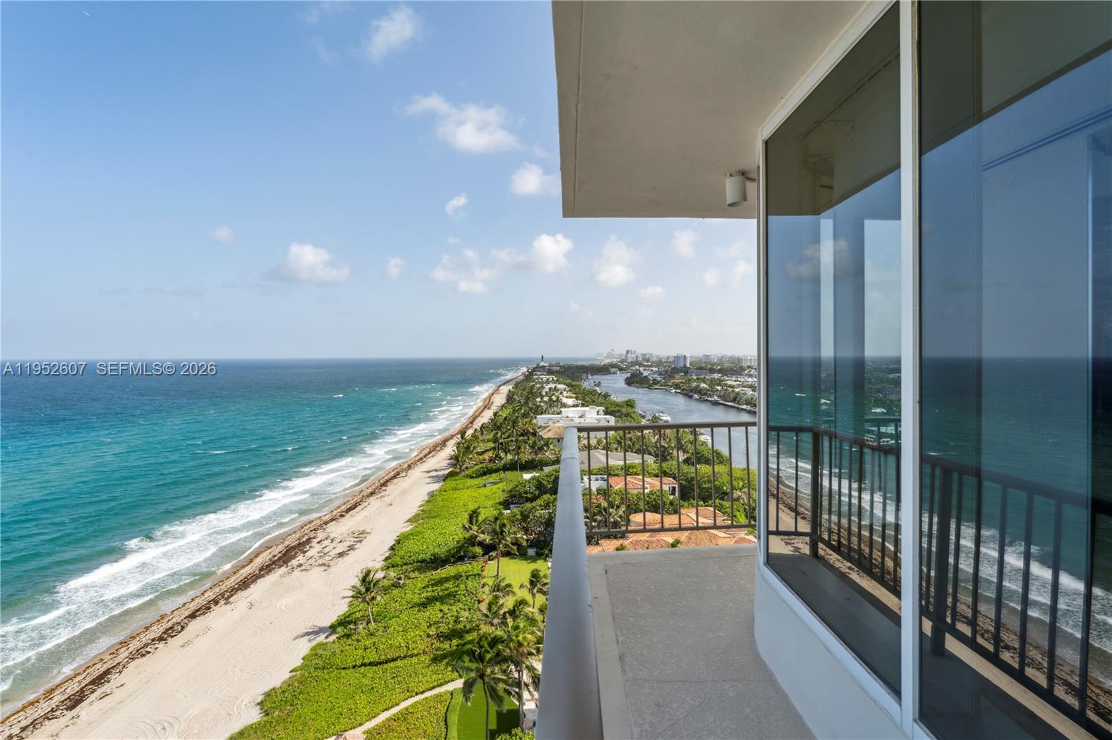 Sky Palace—one of South Florida’s largest penthouses with 8k sq ft of private living area plus an additional 5k+ sq ft of balcony. Own the entire 16th floor with jaw-dropping 360° views of the ocean, Intracoastal, Boca Raton, Ft. Lauderdale, Miami, and Millionaire’s Mile. Exclusive use of private dock for up to 100' yacht, just minutes to the Hillsboro Inlet and open ocean. Unrivaled in size and privacy, this iconic residence—originally built for Vice President Hubert Humphrey—offers a rare opportunity to reimagine and customize a legendary space to your taste. Minutes to the executive airport, award-winning restaurants, championship golf, and world-class shopping. More than a home—this is elite living redefined.