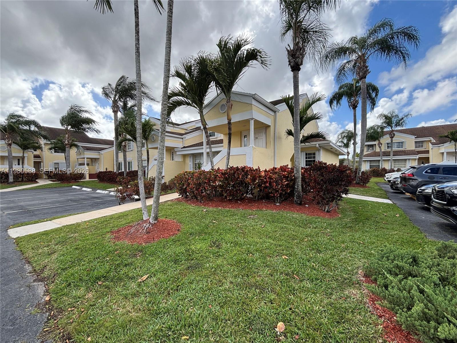 Well maintained 2nd floor corner unit located in the gated Keys Gate community with beautiful lake views. This 1 bedroom, 1 bathroom condo offers a spacious and bright living area with plenty of natural light and added privacy thanks to its corner location. The unit features carpet flooring and is in good condition, making it a great opportunity for a buyer to update and customize to their own style. Impact windows provide added security and peace of mind. 

Enjoy relaxing mornings or evenings on the large screened balcony overlooking the lake. The balcony offers a peaceful outdoor space with calming water views, perfect for entertaining or unwinding after a long day.

Residents of Keys Gate enjoy access to great amenities including a clubhouse, gym, pool, and recreational room. The community is well maintained and conveniently located near shopping, dining, parks, and major roadways. This is a great opportunity for a primary residence, seasonal home, or investment in a desirable gated community. HOA includes water bill, AT&T internet/WIFI and Cable TV.