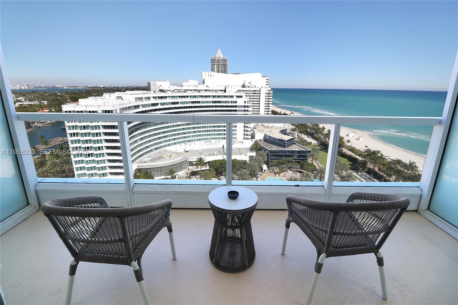 An Invitation to Elevated Living — Experience the Art of Living Well. Welcome to iconic Miami Beach resort living in this fully furnished Junior Suite at Fontainebleau III – Sorrento Tower. Enjoy beautiful ocean and pool views from your private balcony in a turnkey residence featuring a king-size bed, sleeper sofa, kitchenette, and elegant finishes. Ownership includes access to the Fontainebleau’s world-renowned amenities across 22 oceanfront acres, including multiple pools, beach service, Lapis Spa, state-of-the-art fitness center, award-winning restaurants, shops, bakery, and the famous LIV nightclub. Maintenance fees include A/C, electricity, valet parking, and a daily complimentary breakfast in the owners’ lounge. The optional hotel rental program provides effortless income potential when not in use, making this the perfect blend of luxury lifestyle and investment opportunity.
