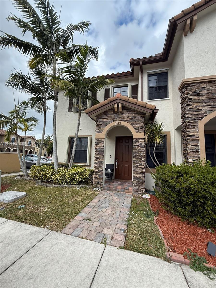 Welcome to your dream townhome in Martinique at Oasis! This stunning property boasts 2 bedrooms, 2.5 bathrooms, and a host of luxurious amenities that will make you feel like you're living in a resort. The community pool is perfect for relaxing on hot summer days, while the granite counters and stainless steel appliances in the kitchen will make cooking a breeze. With two stories, a clubhouse, guest parking, and a private patio, this townhome has everything you need for comfortable and convenient living. Plus, with two assigned parking spaces, you'll never have to worry about finding a spot for your car. But the amenities don't stop there - enjoy access to a gym, sauna, playground, jacuzzi, and more. This corner unit is located in a gated community, providing you with peace of mind and security. Don't miss out on the opportunity to make this townhome your own and experience the ultimate in luxury living in Martinique at Oasis. This is an unapproved short sale. All offers are subject to lender approval.