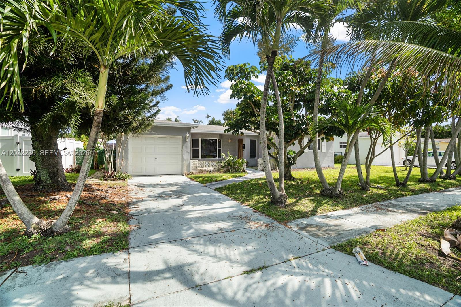 Welcome home to your own piece of paradise! This bright and sunny home features a newer roof, newer water heater, complete hurricane protection, and a beautifully updated kitchen designed for both everyday living and effortless entertaining. Enjoy Florida living at its finest with a sparkling pool and expansive backyard offering endless possibilities for relaxing or hosting guests. The property also includes a spacious one-car garage and plenty of parking. With no HOA, you’ll love the flexibility and freedom this home provides. Offering the perfect blend of outdoor entertaining space, thoughtful upgrades, and peace of mind, this move-in-ready home is priced to sell.