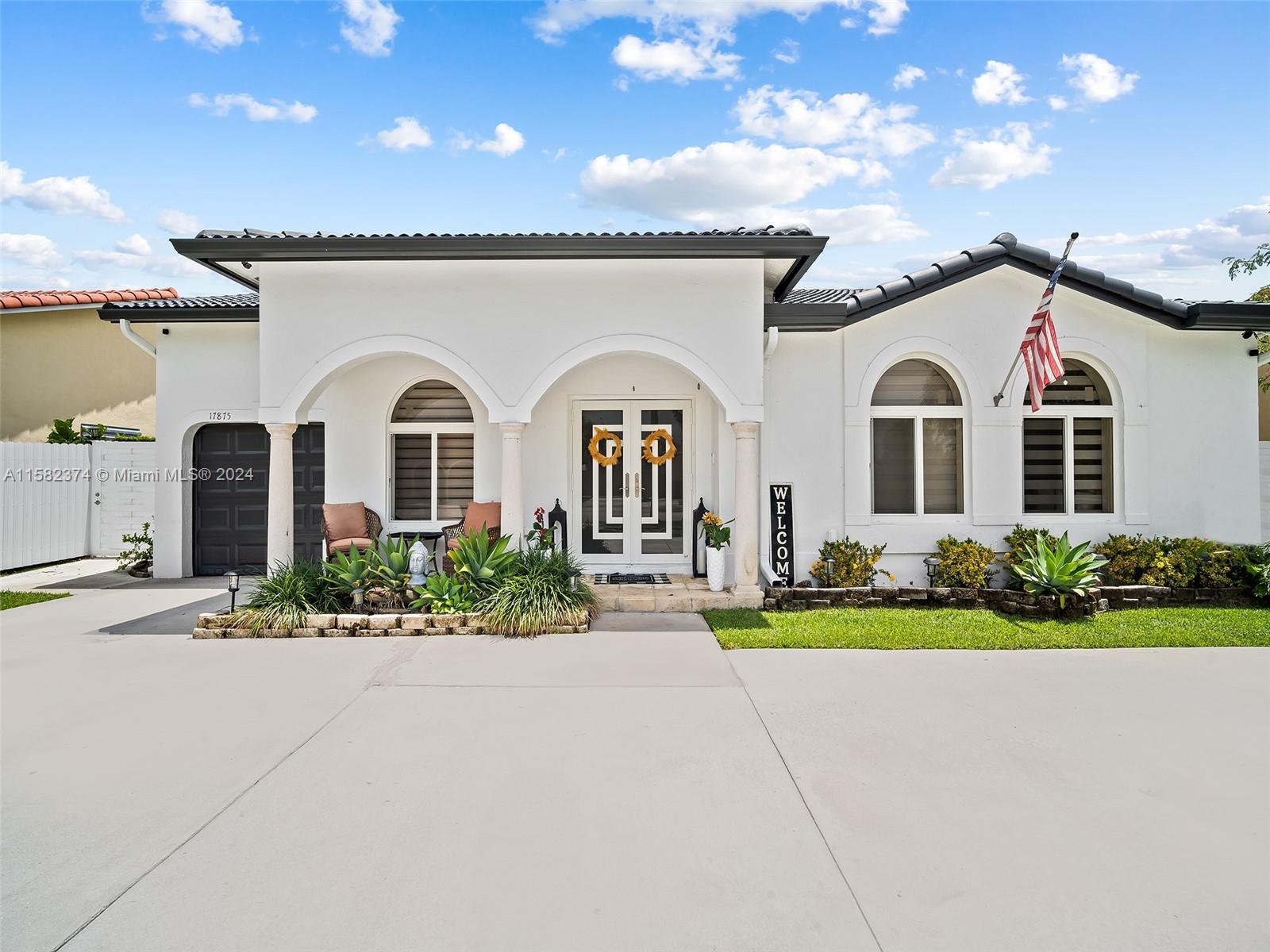 Welcome to your new home! This delightful single-family residence offers four bedrooms, two bathrooms, and a sparkling pool set in a beautifully landscaped backyard. Experience peace of mind with impact windows and doors throughout. Inside, discover a modern kitchen with sleek stainless steel appliances, accompanied by a cozy family room. The backyard oasis is perfect for outdoor enjoyment, ideal for both sunny days and entertaining. With a spacious driveway for convenience, revel in the easy flow of tile floors, updated bathrooms, and the added perk of a large washer and dryer. Plus, with no HOA fees, this home is ready to welcome you with open arms! Don't miss out on making this your own slice of paradise.