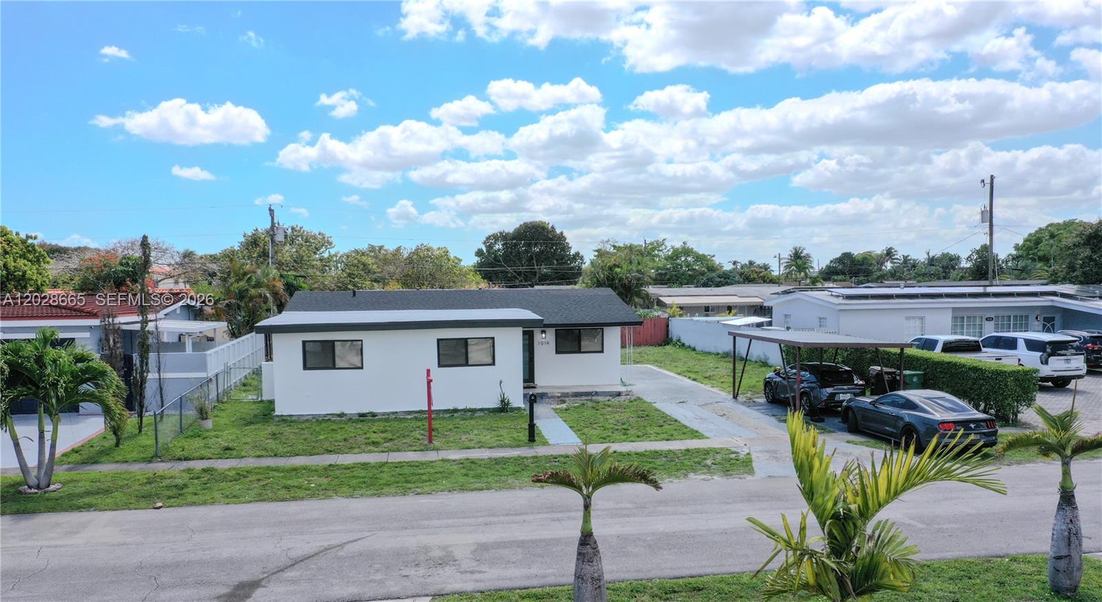 This is IT! No need to look any further. This Charming 3/2 offers you everything you have been looking for. Perfectly located in the heart of WEST Hialeah. Minutes away from every commercial business in the city. Huge lot, a lot of spaces all thru the property and outside. Wide open Kitchen with a lot of lighting. Property fully renovated. Brand new impact windows and doors installed thru the whole property. Property totally freshly renovated. Brand New flooring. Brand new AC system outside unit. Stainless Steel Refrigerator & Stove & Microwave. Plenty spacious Cabinets all around a wide-open kitchen. Spacious is an understatement, imagine there's even a walking closet in 1 of the 3 bedrooms 16x 6.5. Side entrance & Back entrances. This incredible opportunity won't last! Call the Listing Agent!