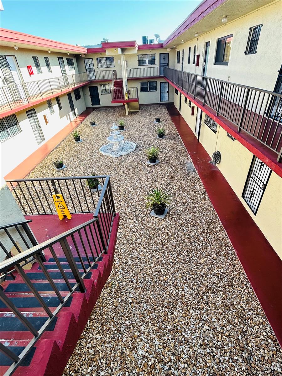 Welcome to the gated community of Palm Ave Gardens Condominium in the heart of Hialeah. BUILDING HAS RESERVES! This 1 bedroom 1 bath overlooks the pool is in great conditions. Near schools, supermarkets, shopping etc. 
Schedule your appointment today, don't miss it!