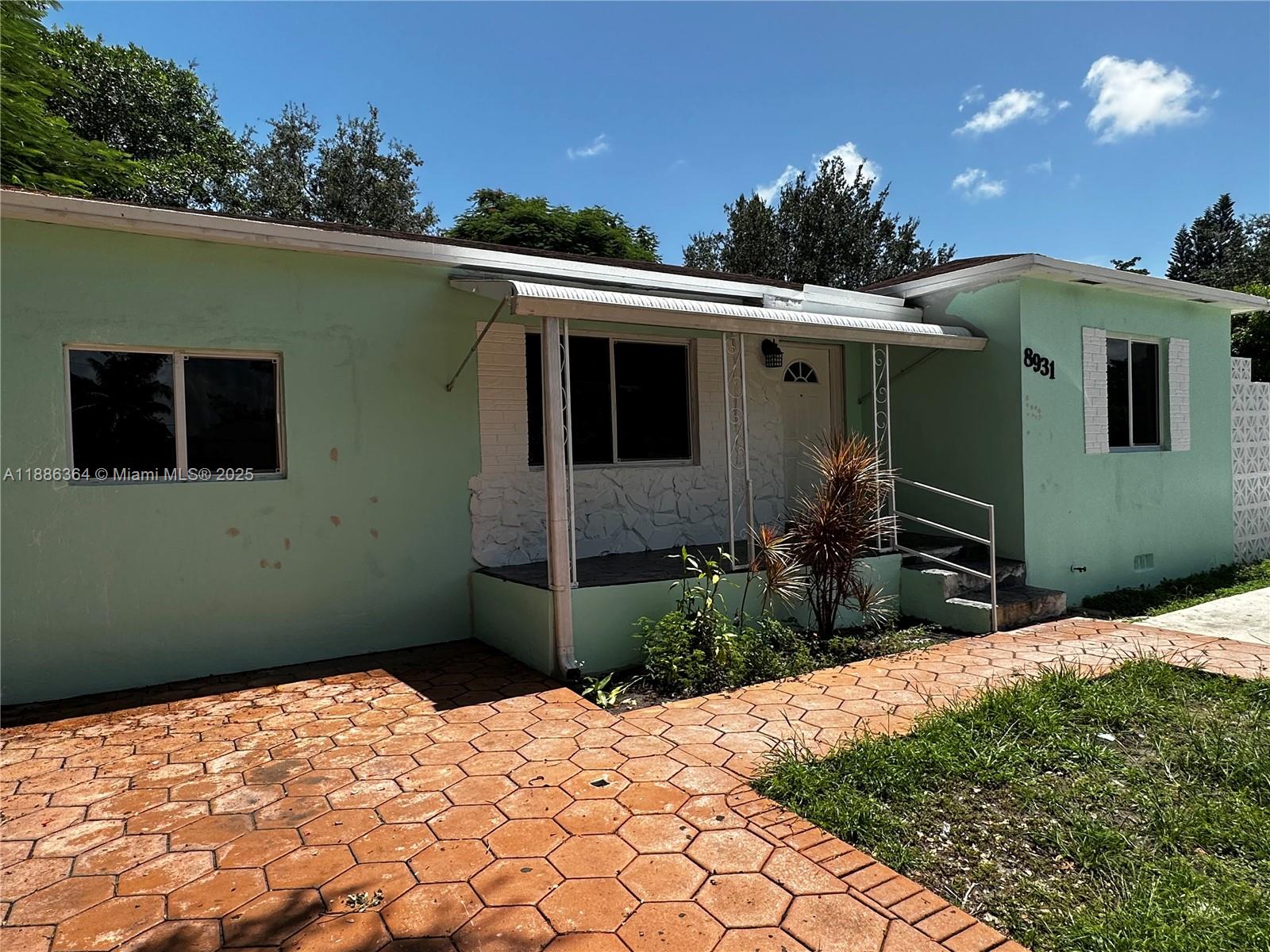 Renovated 3 Bed 1 Bath Single Family Home with washer and dryer combo. Freshly painted house, two parking spaces on front of the house. Easy walking to public transit great neighborhood, access to school and hospitals , easy access to I -95. Tenant will be responsible to maintain house in good and clean condition including front area and parking area. One year lease minimum. No smoking inside house. No pets allowed. Utilities NOT included (electric, water, internet & waste). First Month, Last Month & Security Deposit. Backyard has studio units.