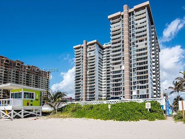 Elevated Ocean Front Living! Welcome to Parker Plaza, a beautifully updated, move-in-ready residence offering spectacular ocean, intracoastal, and city views. This spacious 2-bedroom, 2-bath condo features a bright, open layout with floor-to-ceiling impact glass that fills the home with natural light while showcasing the surrounding scenery. Step onto your private balcony and enjoy views of the Atlantic Ocean's sparkling water, and vibrant city skyline—the perfect setting for morning coffee or evening relaxation. Thoughtfully maintained and designed for comfortable living, this residence is ideal as a primary home, seasonal retreat, or investment opportunity. Residents benefit from a recently completed modernization project featuring renovated balconies, a refreshed exterior façade, upgraded common areas, and enhanced building features that add both appeal and long-term value. Enjoy resort-style amenities including direct beach access, oceanfront pool, fitness center, valet parking, 24-hour security, and more. Experience the best of oceanfront living with exceptional views and resort-style convenience.